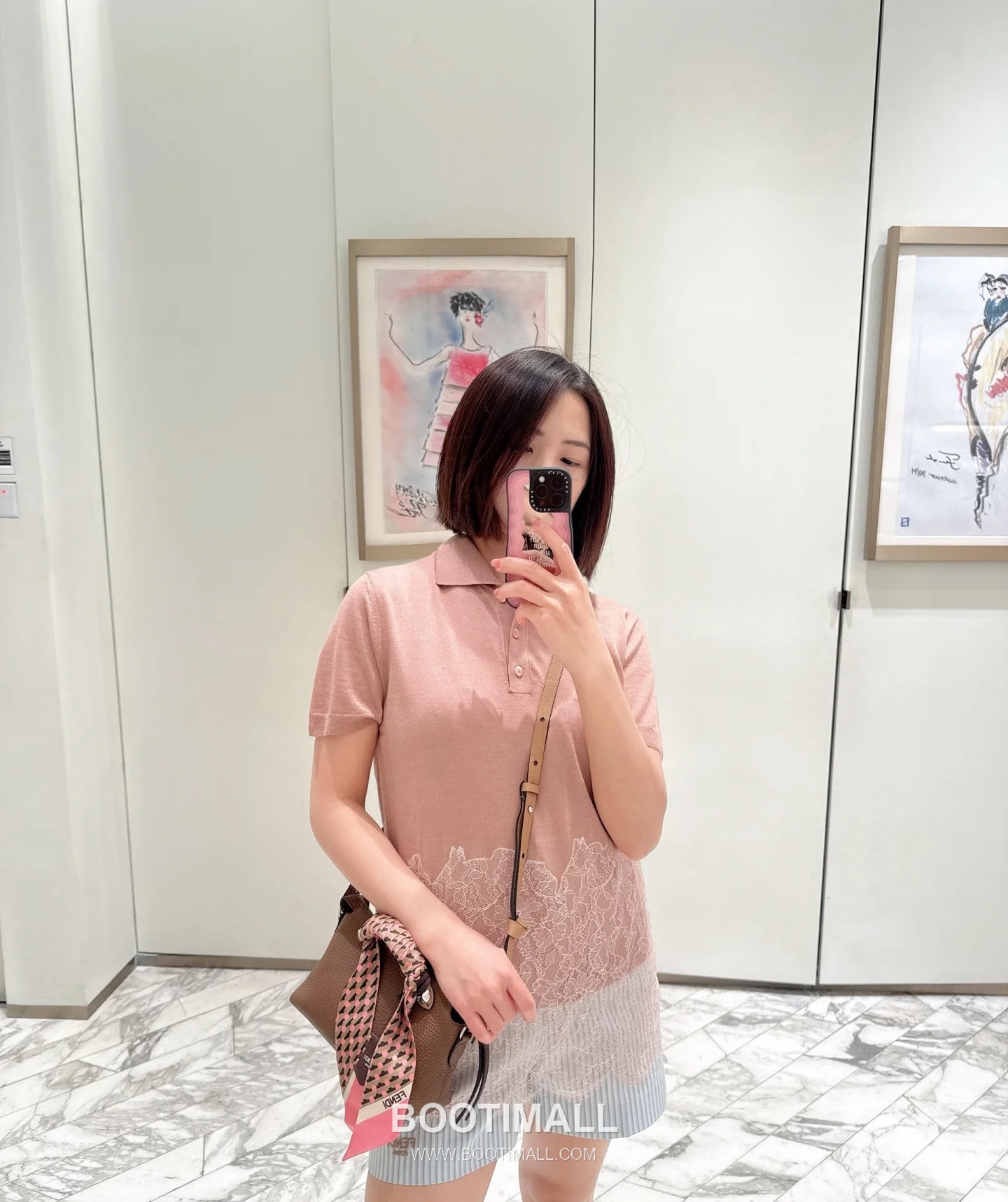 Fendi By The Way Selleria Calfskin Multicolor Top Handle Bag 펜디 바이 더 웨이 셀레리아 카프스킨 멀티컬러 탑핸들백 20cm 19