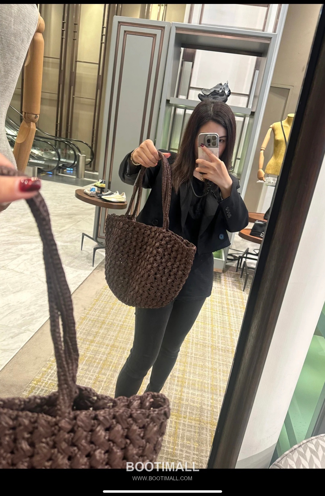 The Row Estelle Raffia Basket Natural Beige Tote Bag 마고 에스텔 라피아 바스켓 천연 베이지 토트백 27.5cm 7