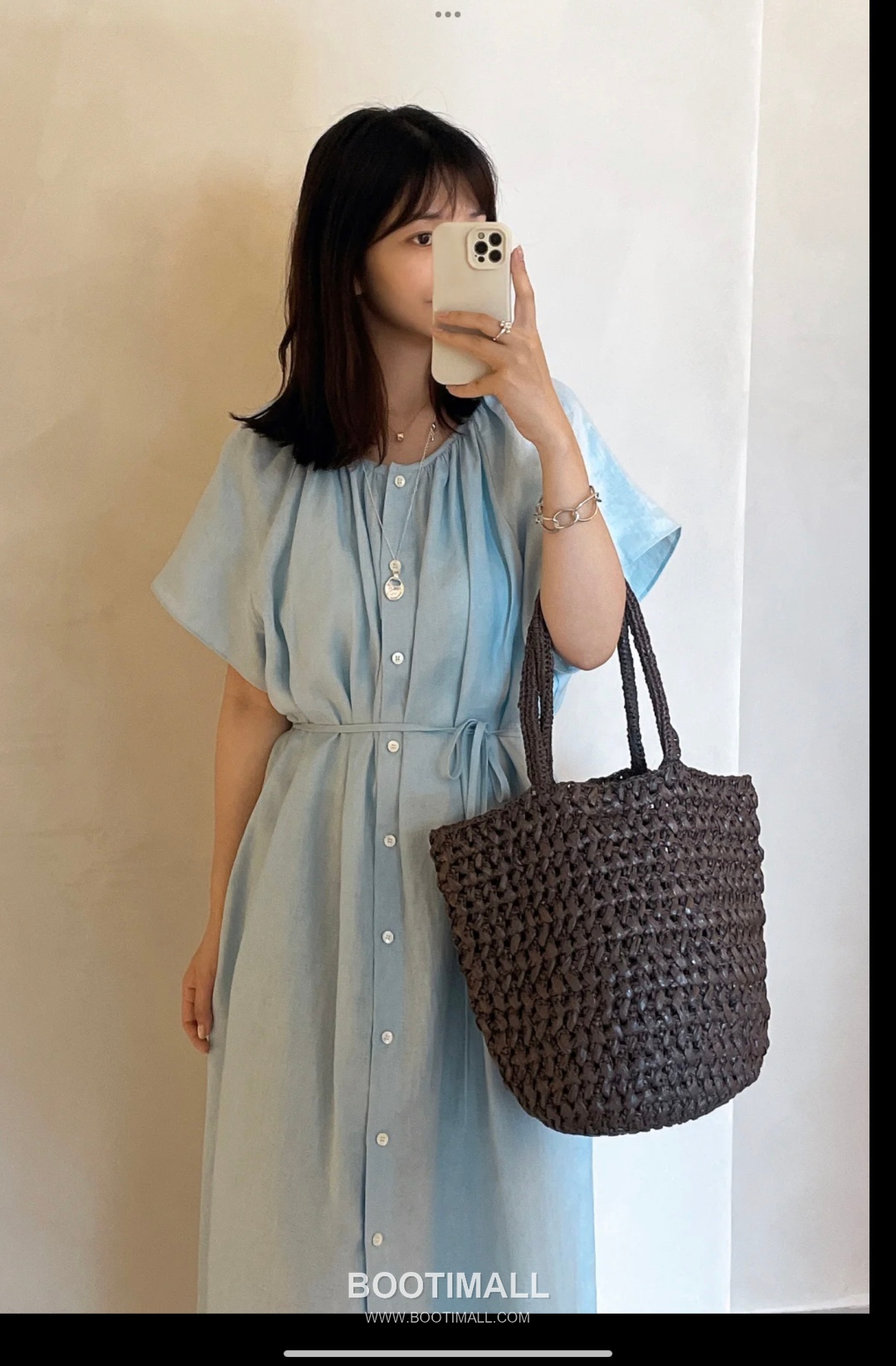 The Row Estelle Raffia Basket Natural Beige Tote Bag 마고 에스텔 라피아 바스켓 천연 베이지 토트백 27.5cm 9