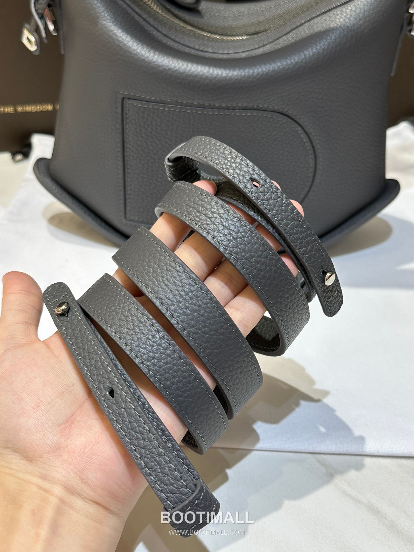 Delvaux Pin Swing Taurillon Soft Calfskin 델보 핀 스윙 토리옹소프트 토트백 29cm 7