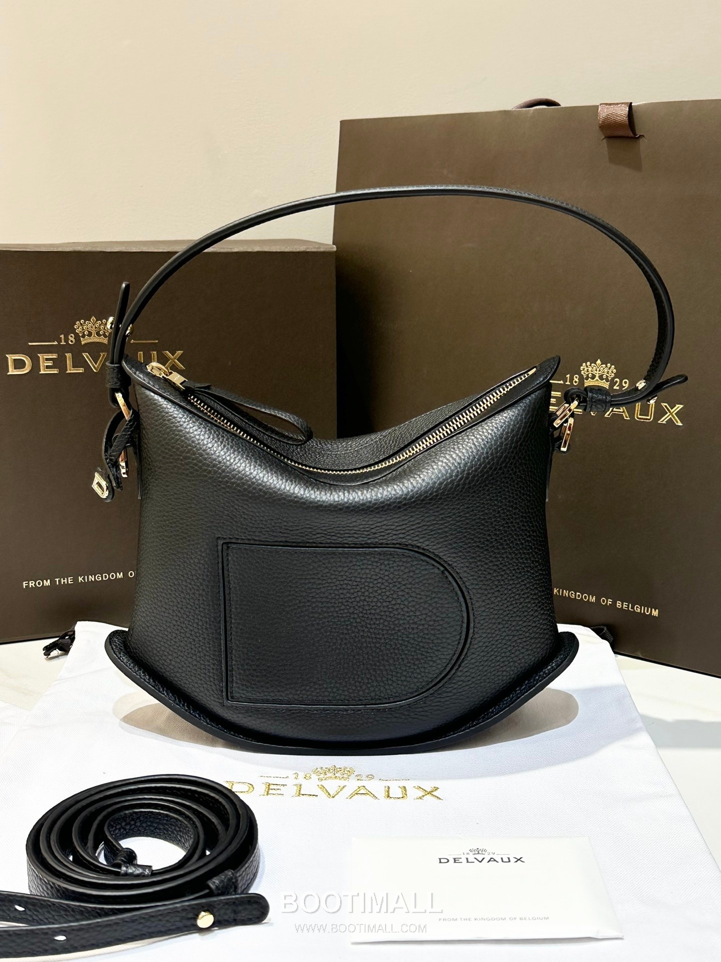Delvaux Pin Swing Taurillon Soft Calfskin 델보 핀 스윙 토리옹소프트 토트백 29cm 7