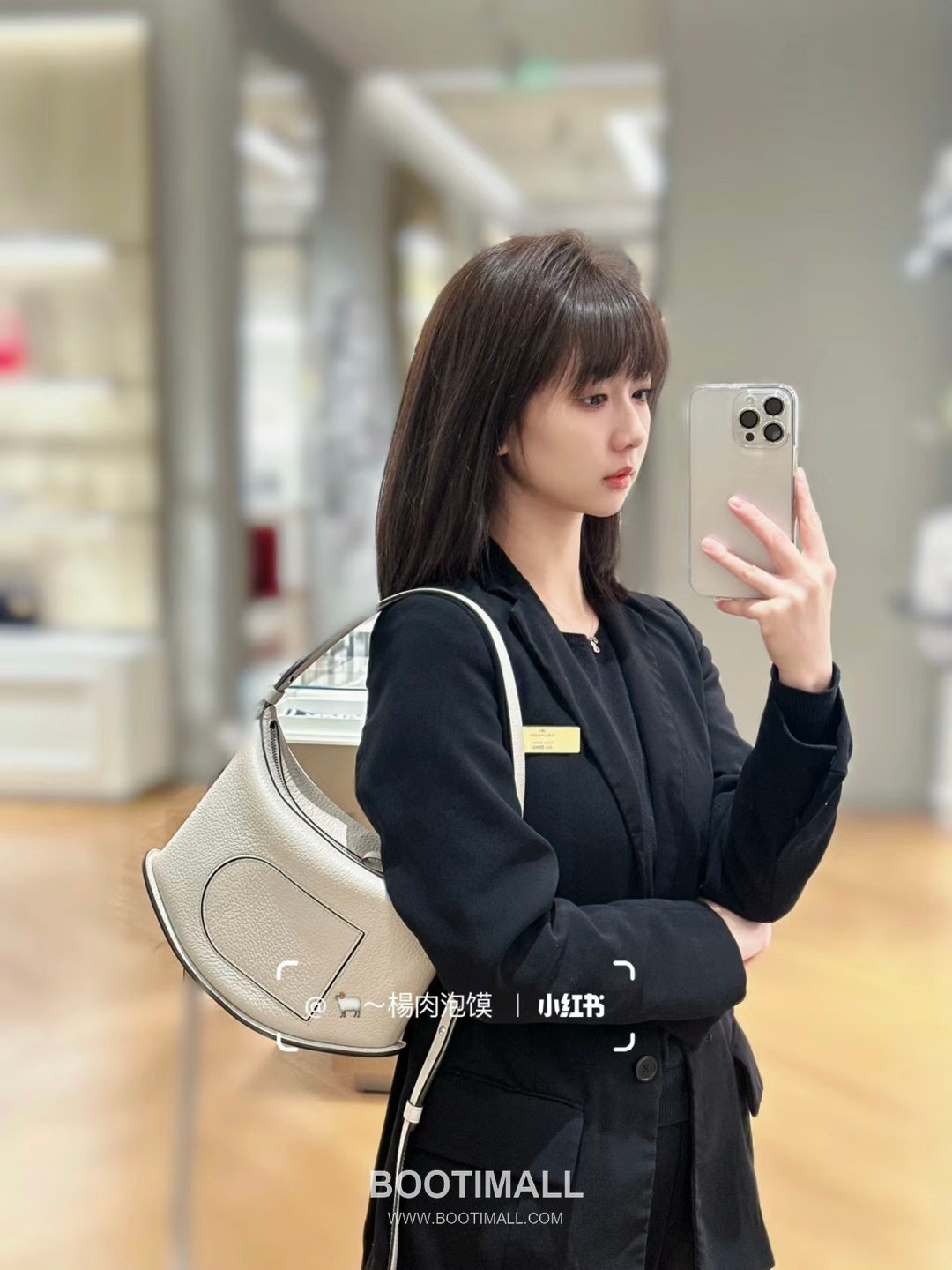 Delvaux Pin Swing Taurillon Soft Calfskin 델보 핀 스윙 토리옹소프트 토트백 29cm 10