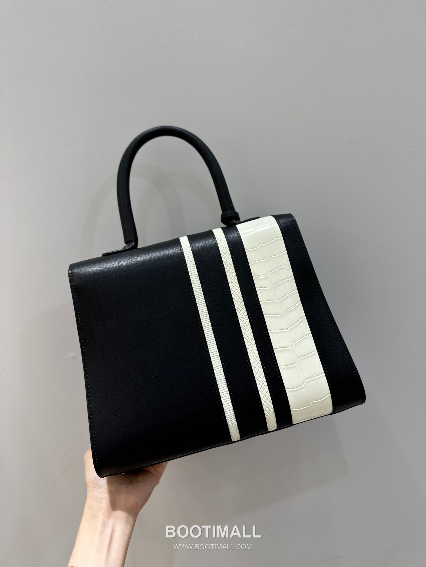 Delvaux Brillant BL Box Calf & Exotic Leather 델보 브리앙 BL 토트 숄더백 28cm 3