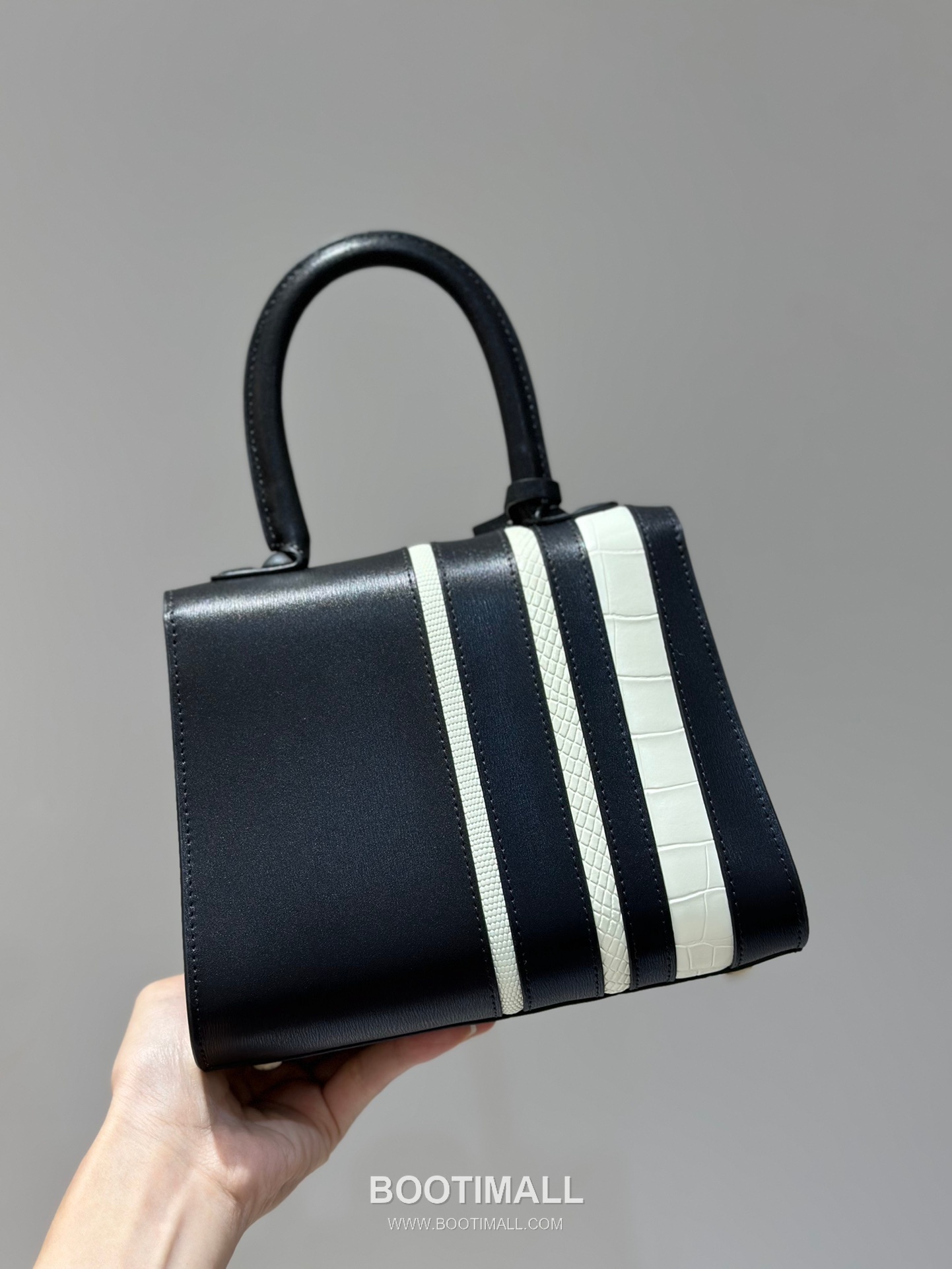 Delvaux Brillant BL Box Calf & Exotic Leather 델보 브리앙 BL 토트 숄더백 20cm 3