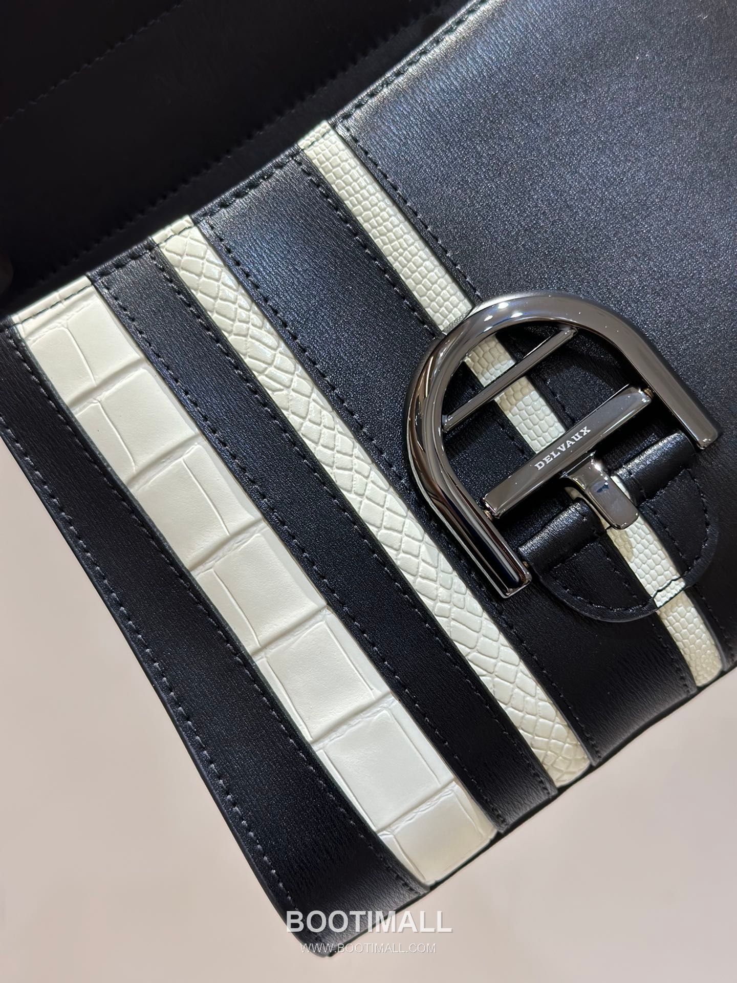 Delvaux Brillant BL Box Calf & Exotic Leather 델보 브리앙 BL 토트 숄더백 20cm 4