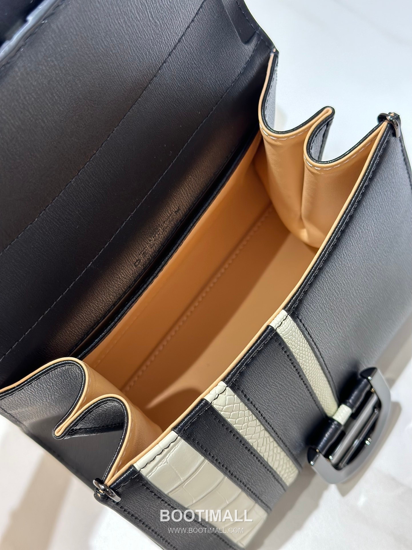 Delvaux Brillant BL Box Calf & Exotic Leather 델보 브리앙 BL 토트 숄더백 20cm 7