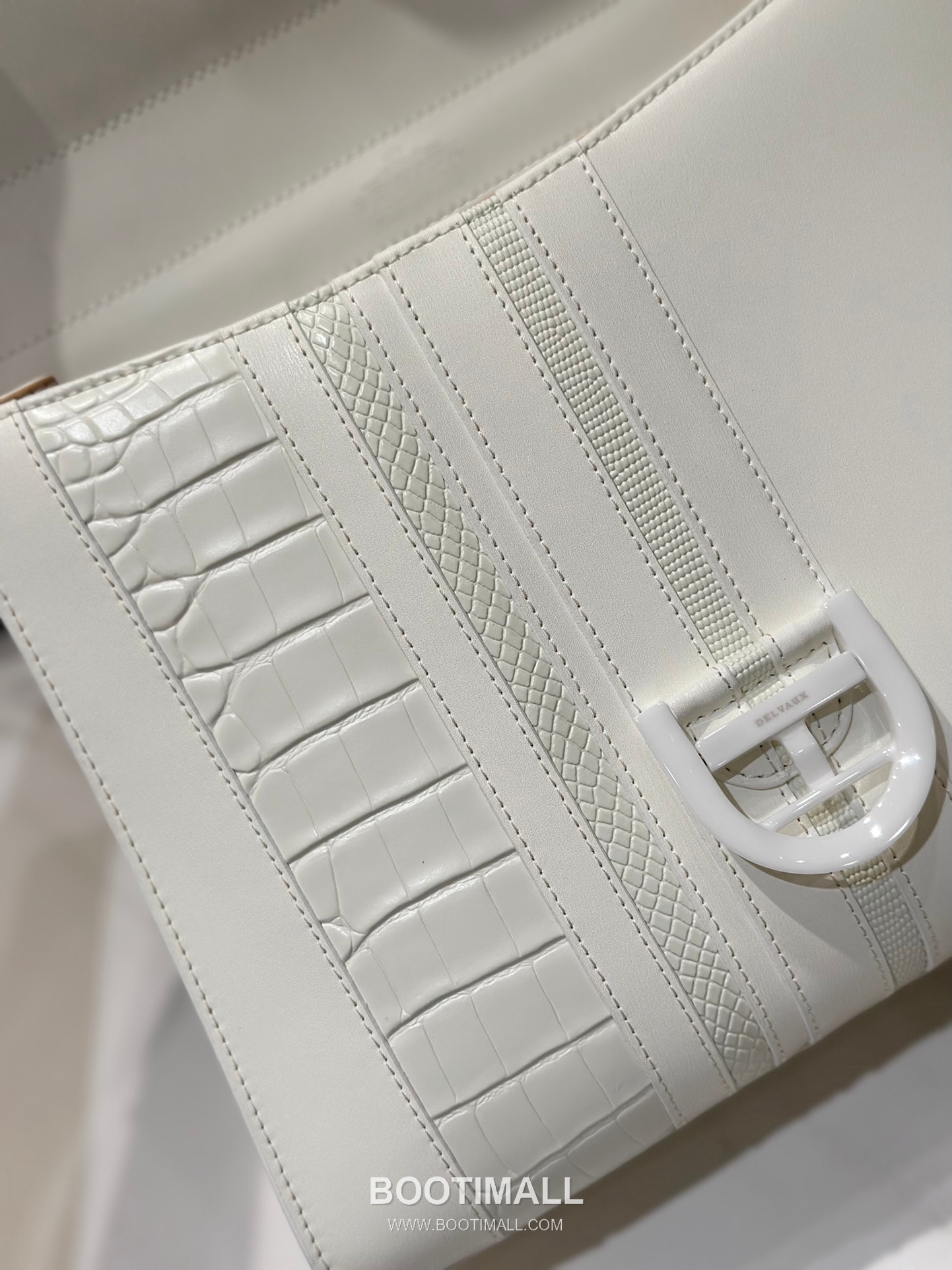 Delvaux Brillant BL Box Calf & Exotic Leather 델보 브리앙 BL 토트 숄더백 28cm 5