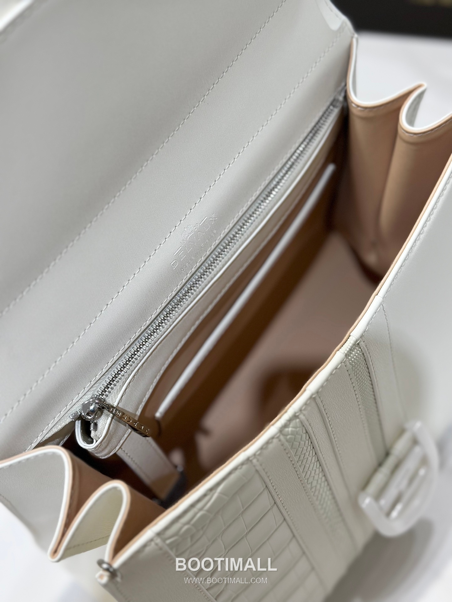 Delvaux Brillant BL Box Calf & Exotic Leather 델보 브리앙 BL 토트 숄더백 28cm 6