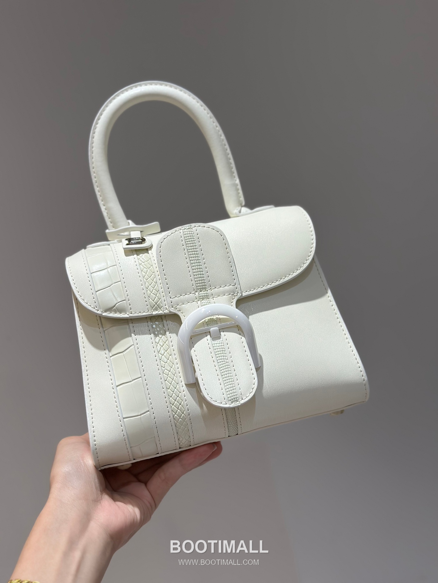 Delvaux Brillant BL Box Calf & Exotic Leather 델보 브리앙 BL 토트 숄더백 20cm 2