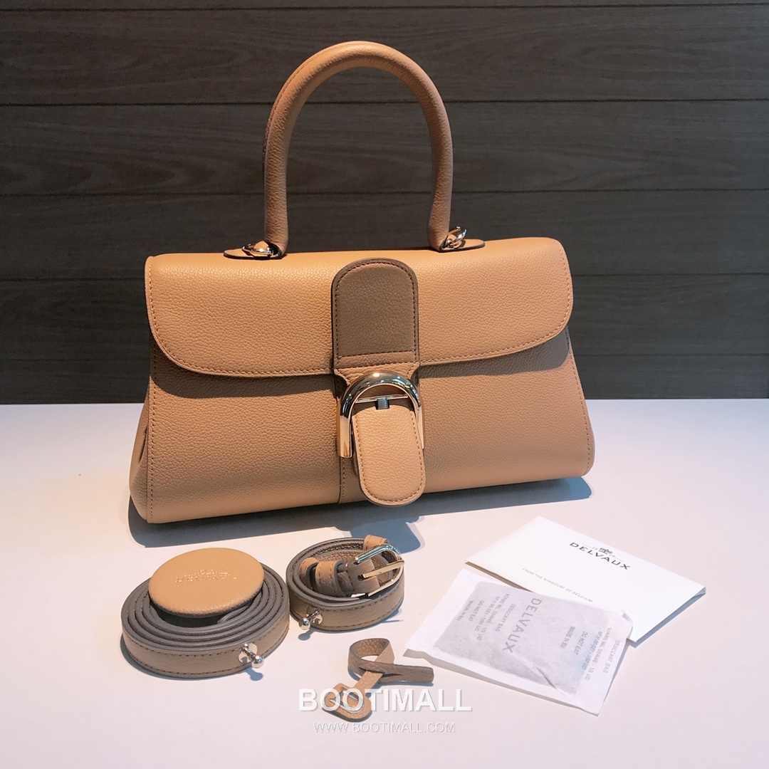 Delvaux Brillant Togo Leather 델보 브리앙 토고 레더 토트 숄더백 28cm 1