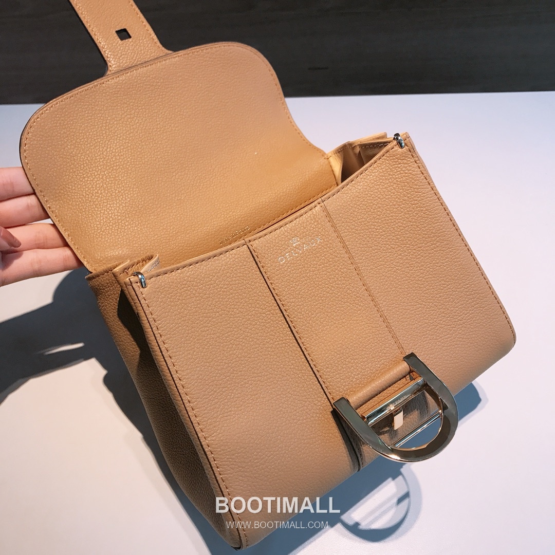 Delvaux Brillant Togo Leather 델보 브리앙 토고 레더 토트 숄더백 20cm 6