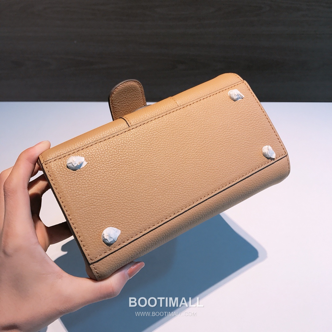 Delvaux Brillant Togo Leather 델보 브리앙 토고 레더 토트 숄더백 20cm 9