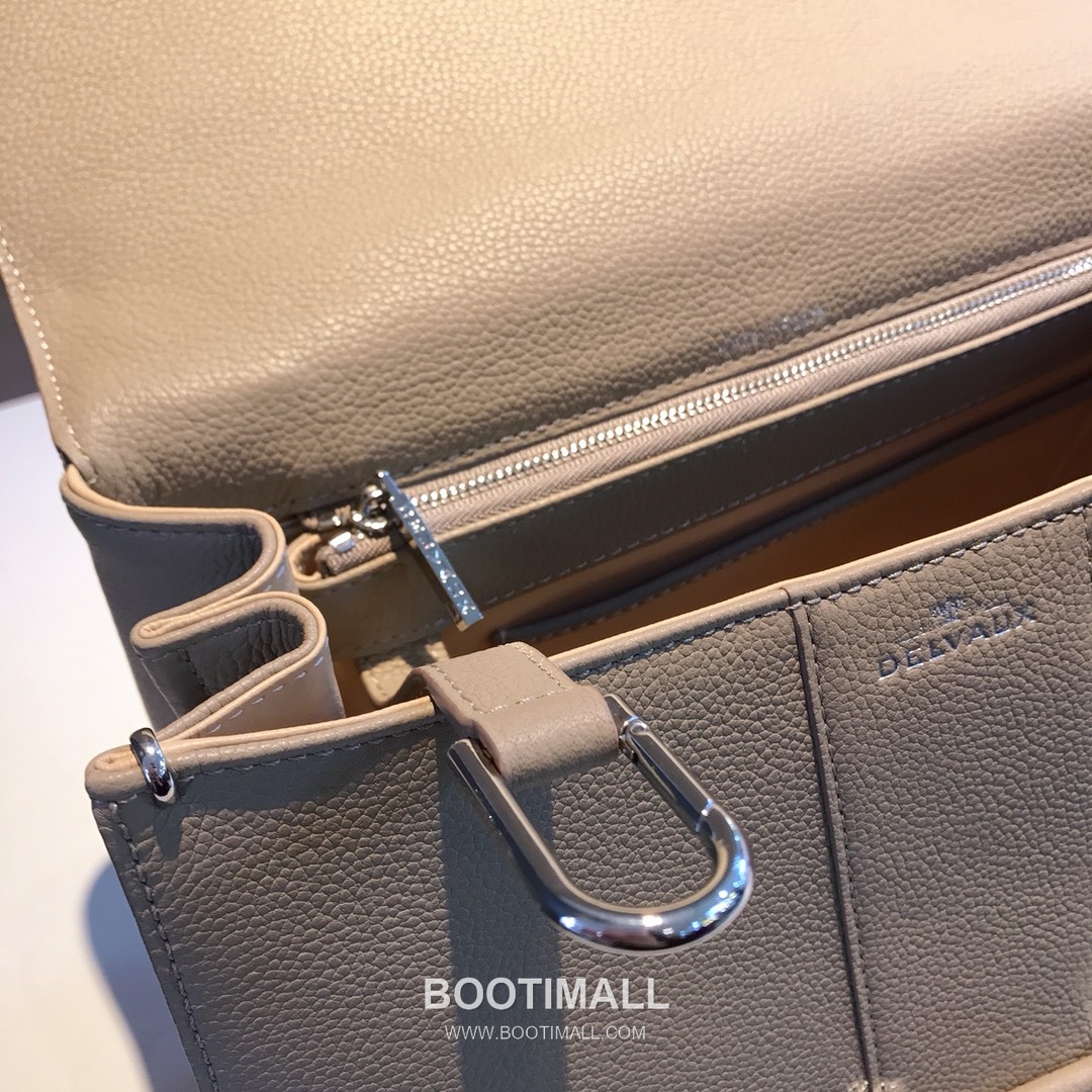 Delvaux Brillant Togo Leather 델보 브리앙 토고 레더 토트 숄더백 28cm 8