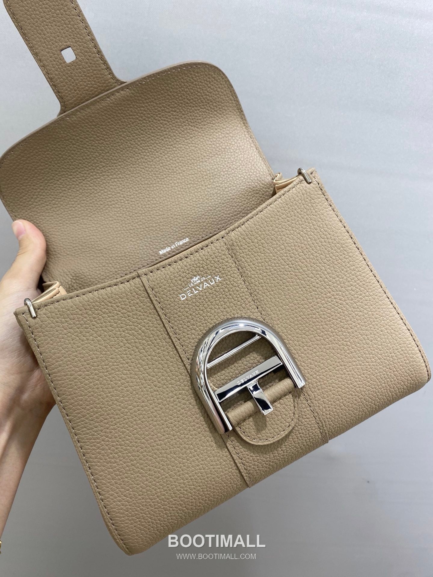 Delvaux Brillant Togo Leather 델보 브리앙 토고 레더 토트 숄더백 20cm 6