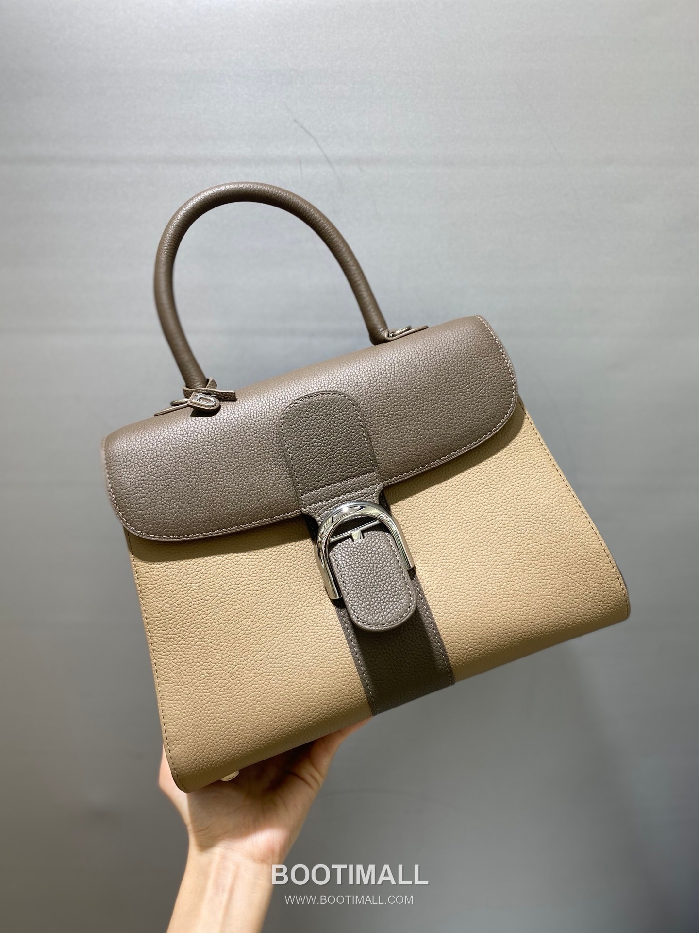 Delvaux Brillant Togo Leather 델보 브리앙 토고 레더 토트 숄더백 28cm 2