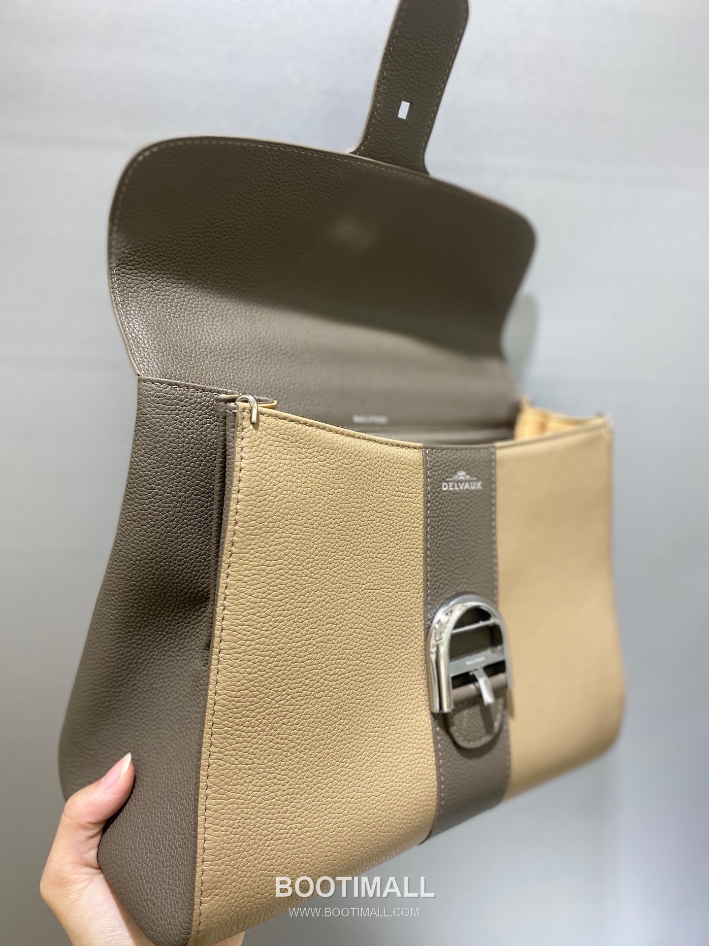 Delvaux Brillant Togo Leather 델보 브리앙 토고 레더 토트 숄더백 28cm 6