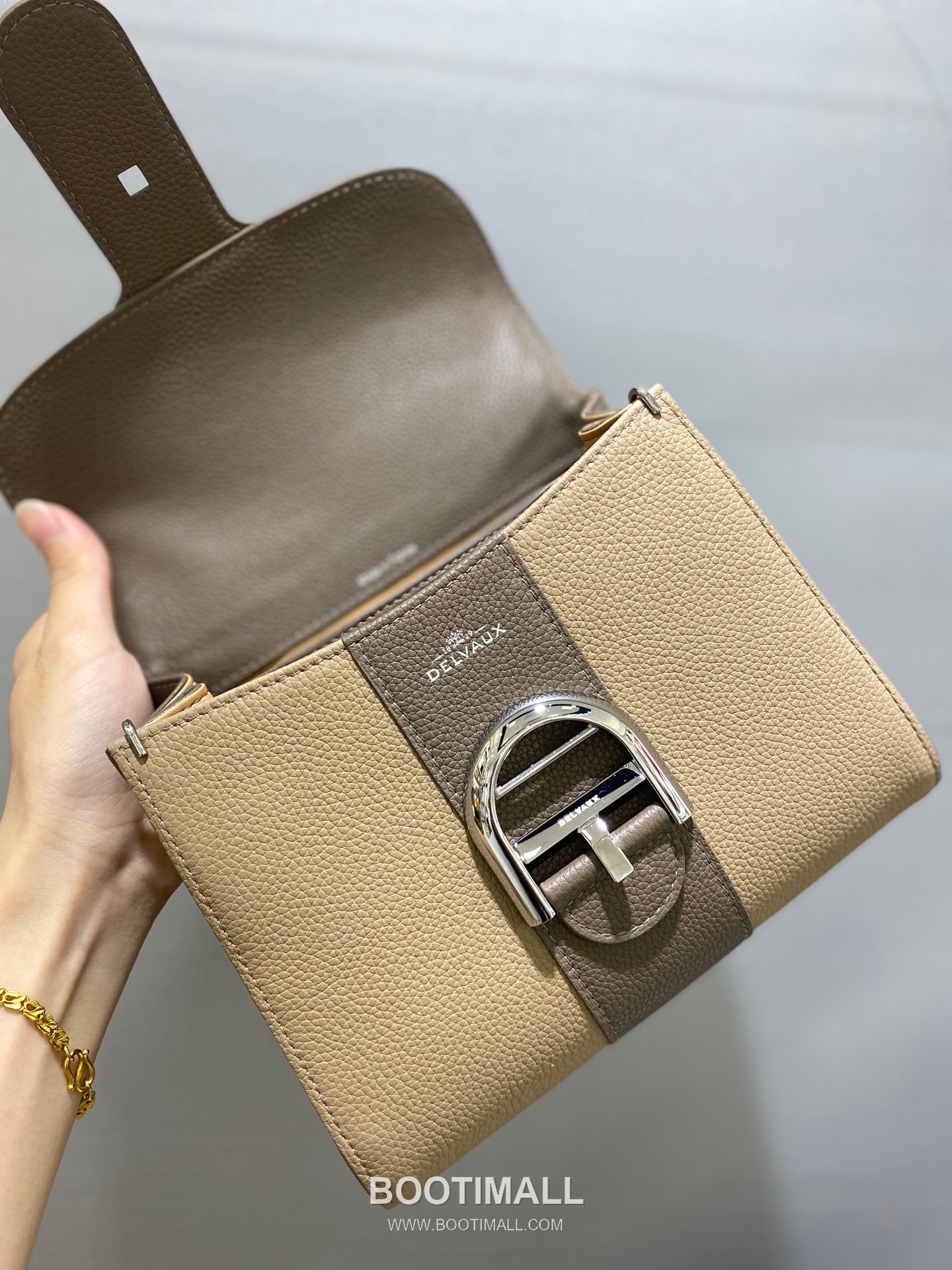 Delvaux Brillant Togo Leather 델보 브리앙 토고 레더 토트 숄더백 20cm 6