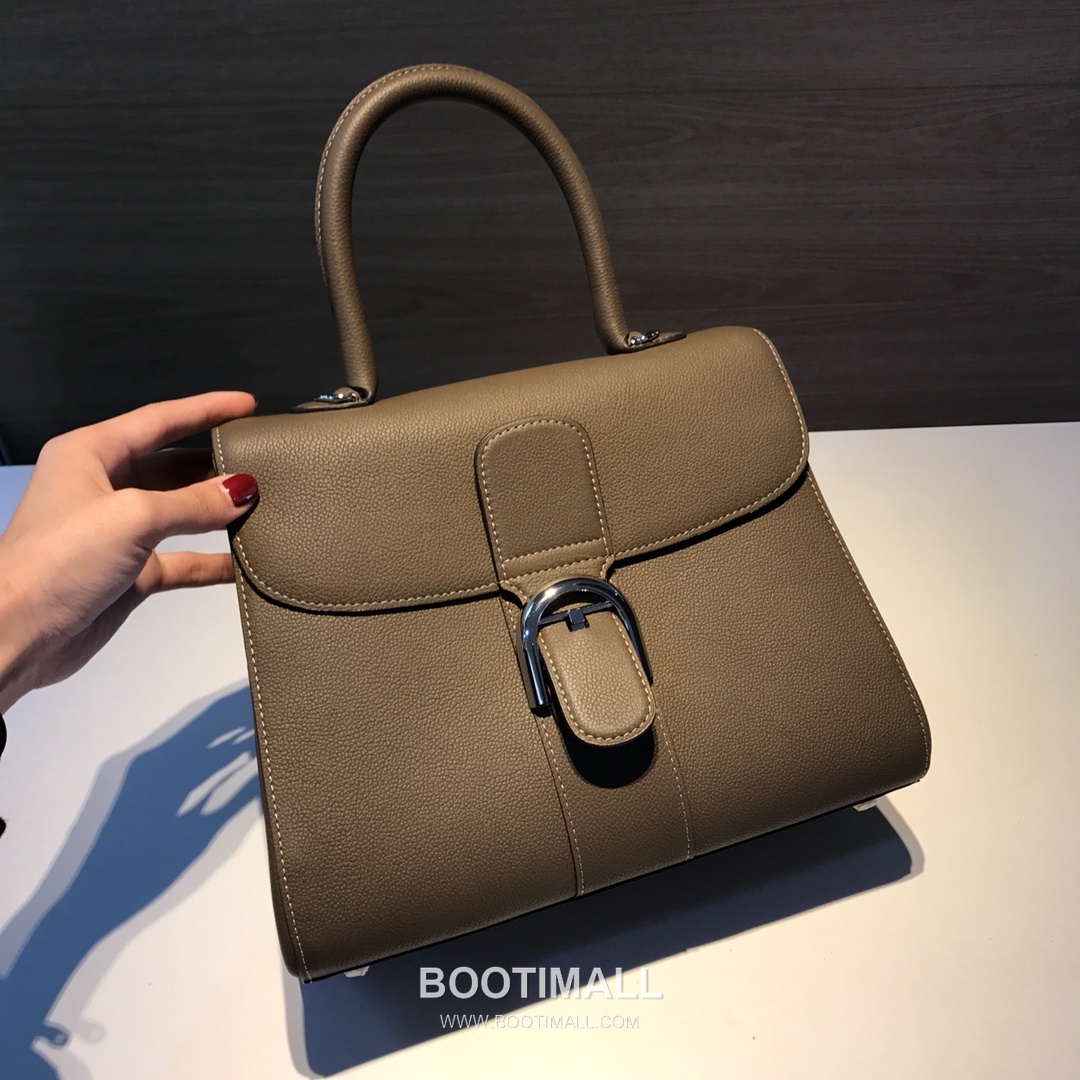 Delvaux Brillant Togo Leather 델보 브리앙 토고 레더 토트 숄더백 28cm 1