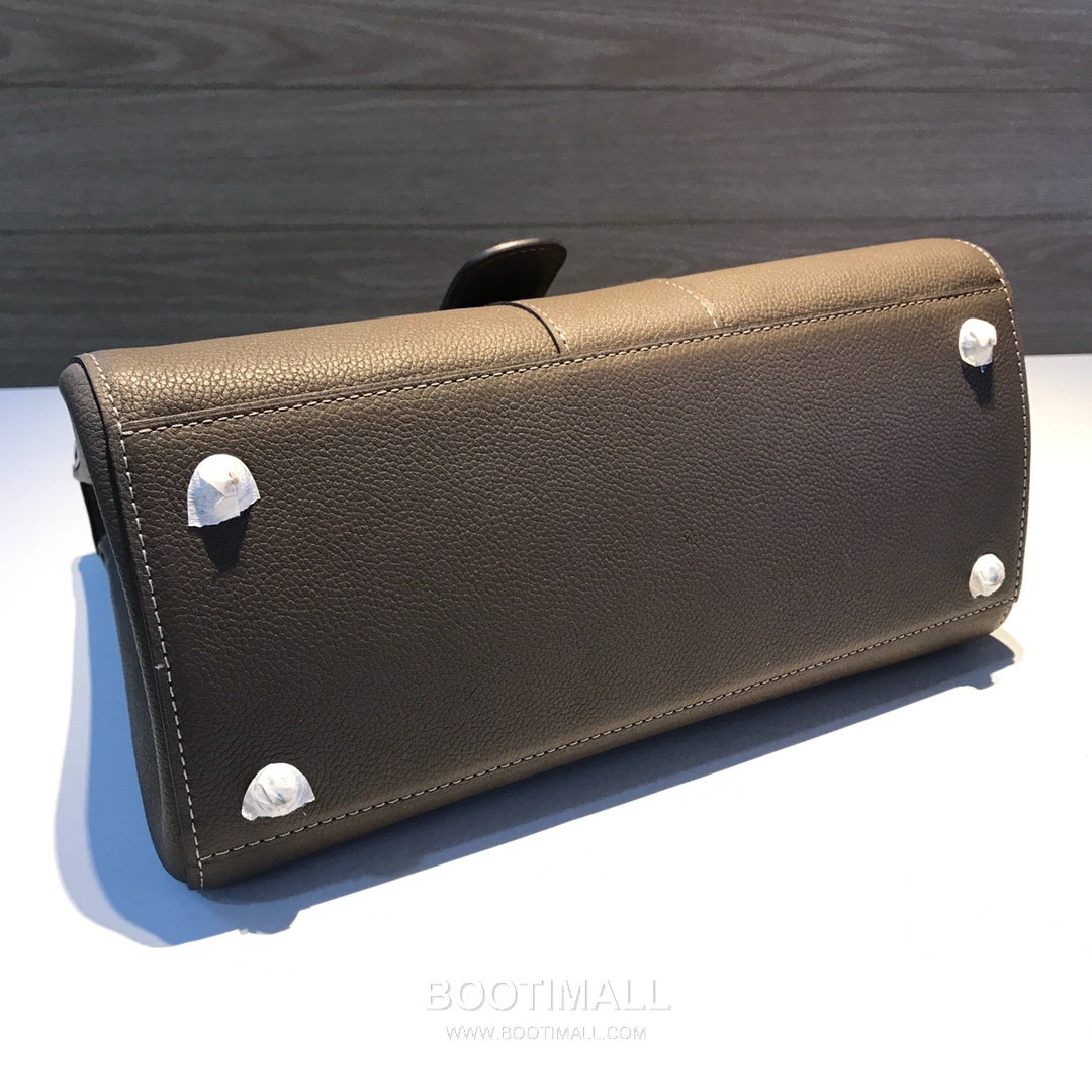 Delvaux Brillant Togo Leather 델보 브리앙 토고 레더 토트 숄더백 28cm 8