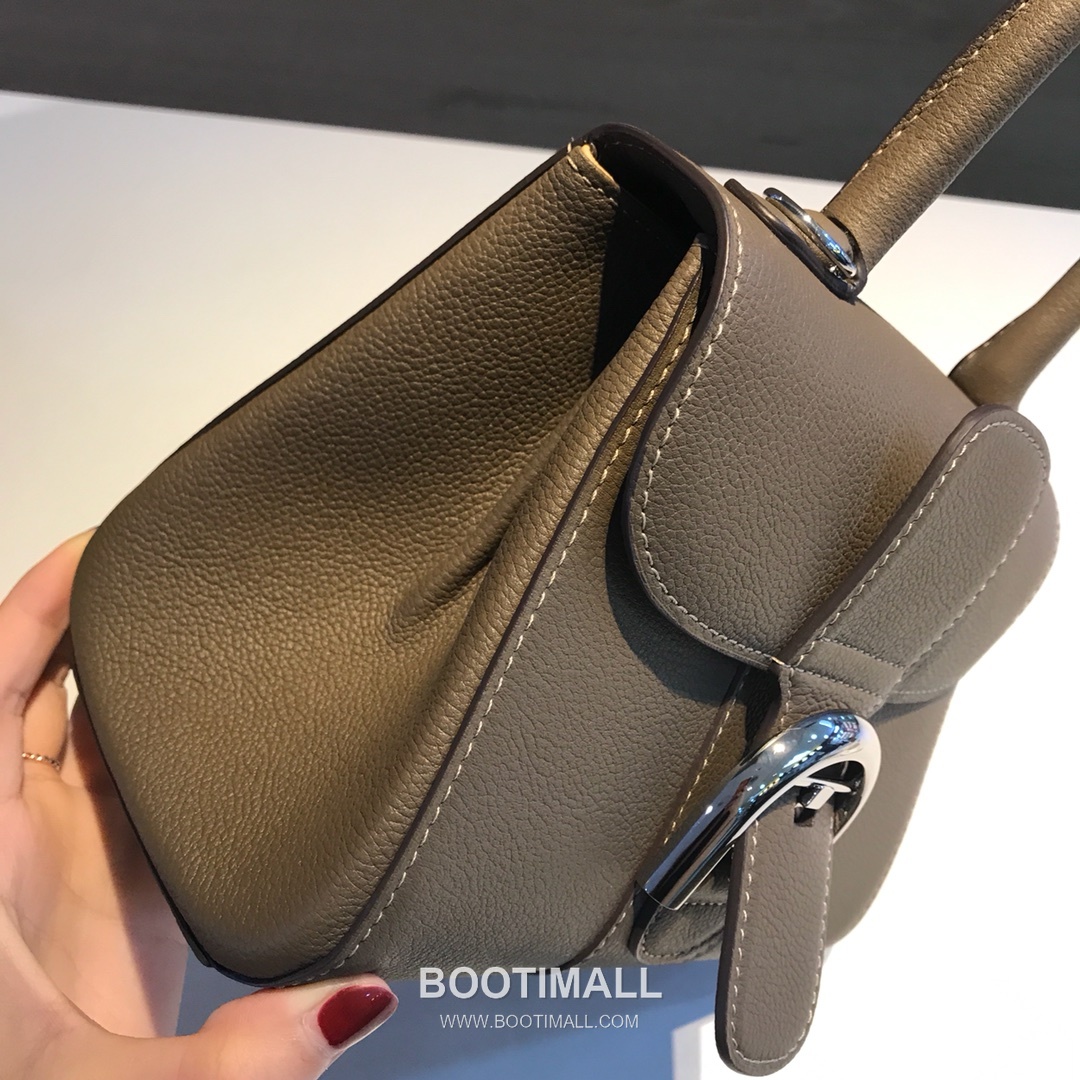 Delvaux Brillant Togo Leather 델보 브리앙 토고 레더 토트 숄더백 20cm 5