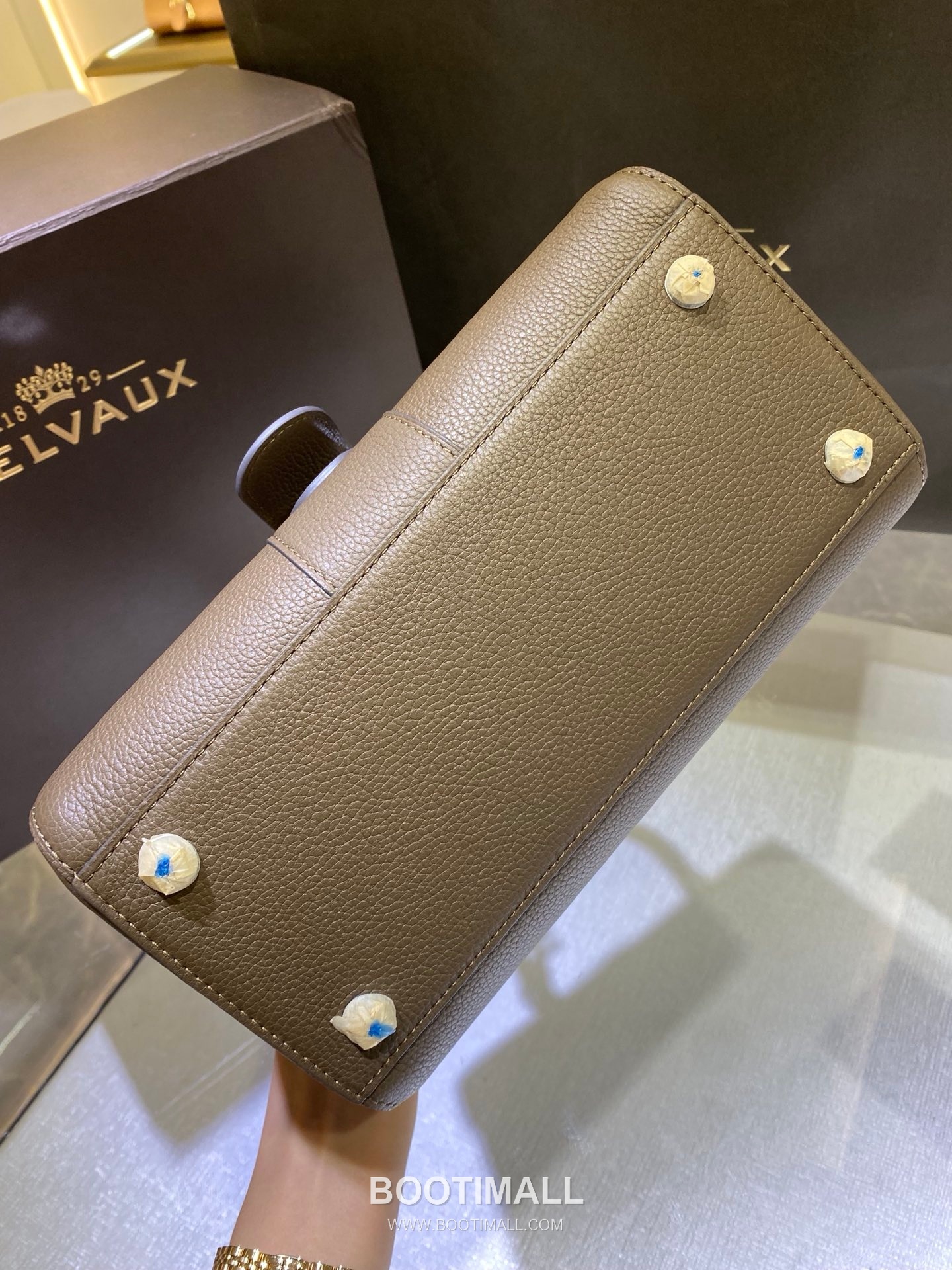 Delvaux Brillant PM Rodéo Calf Leather 델보 브리앙 PM 로데오 카프 토트 숄더백 24cm 9