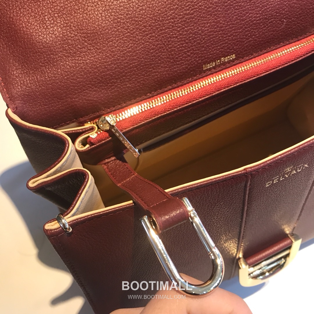 Delvaux Brillant Togo Leather 델보 브리앙 토고 레더 토트 숄더백 28cm 7