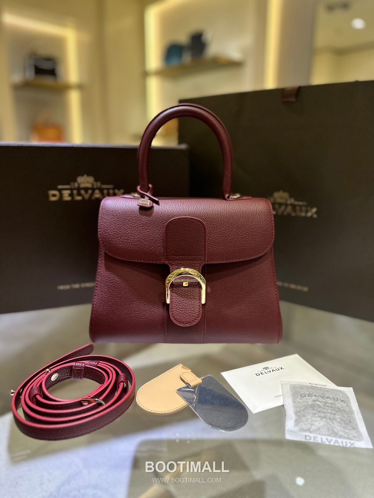 Delvaux Brillant PM Rodéo Calf Leather 델보 브리앙 PM 로데오 카프 토트 숄더백 24cm 1