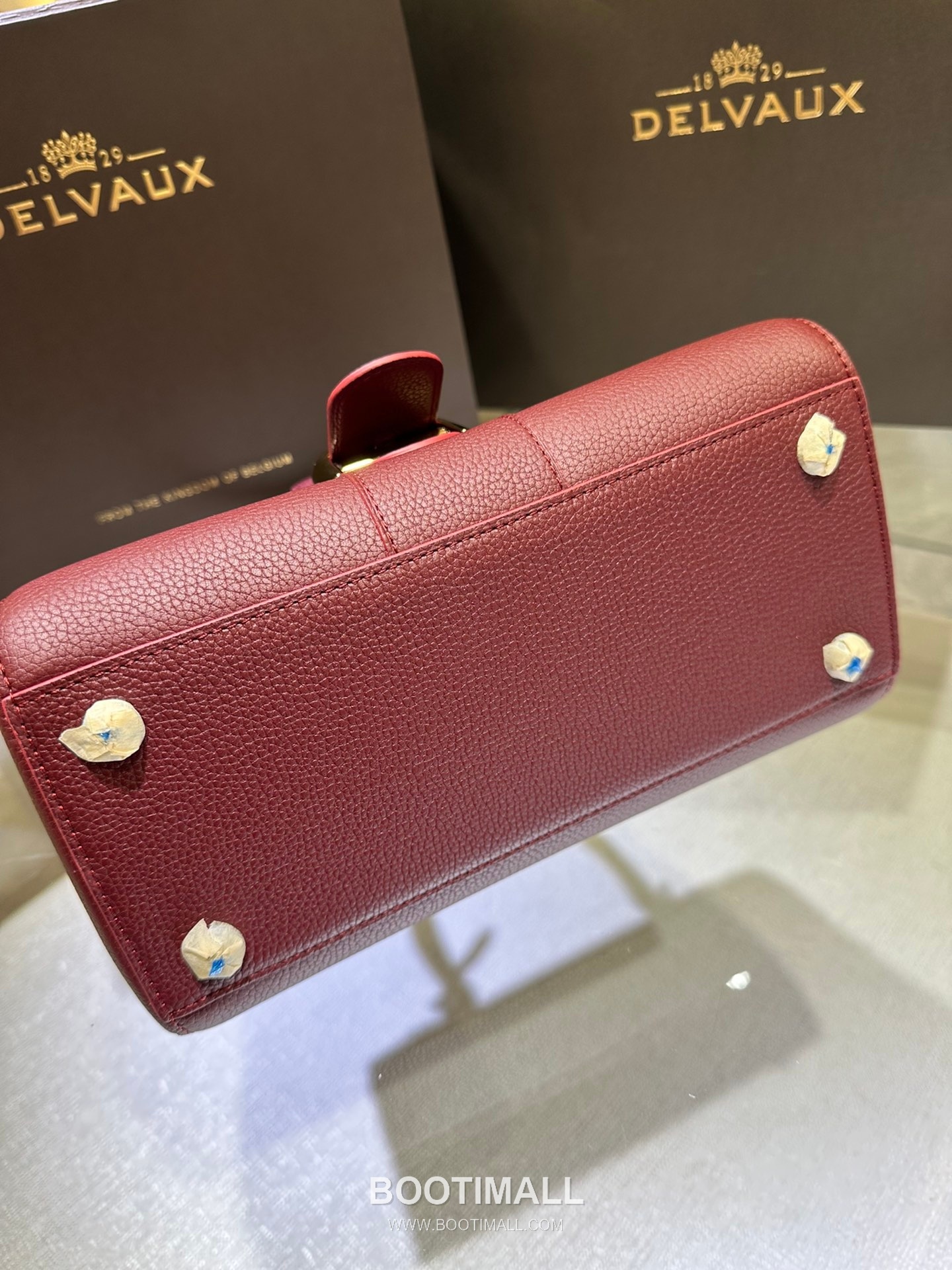 Delvaux Brillant PM Rodéo Calf Leather 델보 브리앙 PM 로데오 카프 토트 숄더백 24cm 9