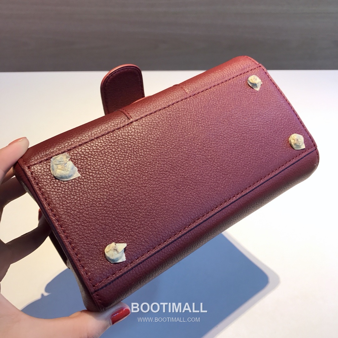 Delvaux Brillant Togo Leather 델보 브리앙 토고 레더 토트 숄더백 20cm 9