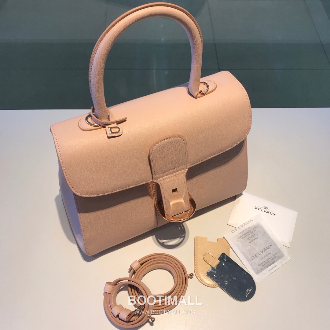 Delvaux Brillant Togo Leather 델보 브리앙 토고 레더 토트 숄더백 28cm 4