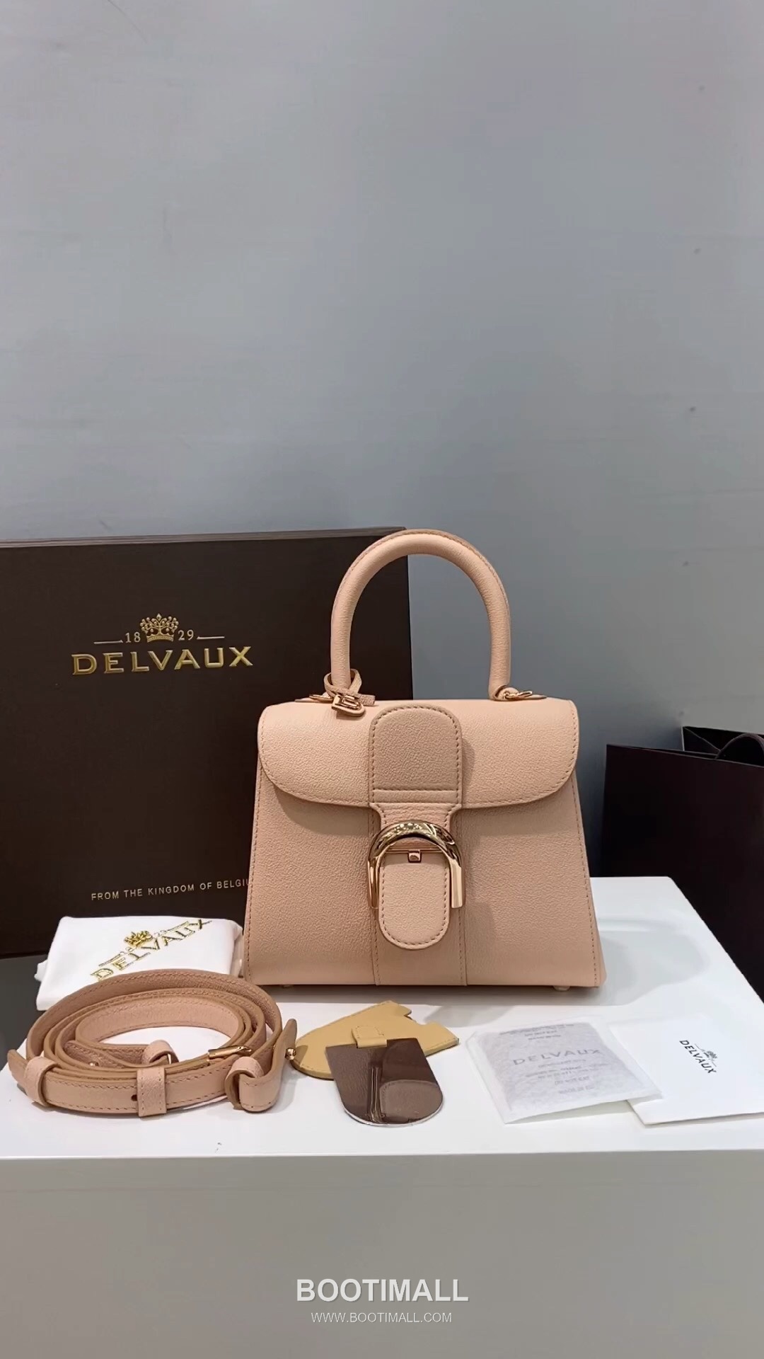Delvaux Brillant Togo Leather 델보 브리앙 토고 레더 토트 숄더백 20cm 16