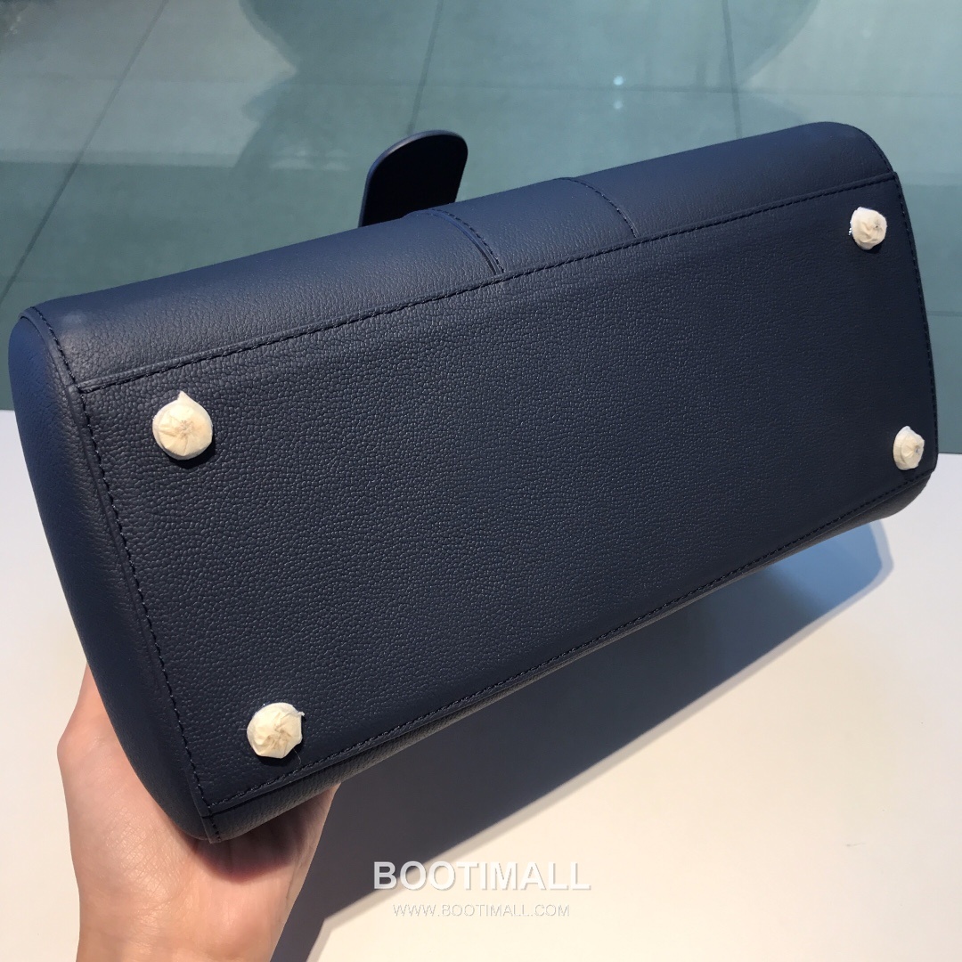 Delvaux Brillant Togo Leather 델보 브리앙 토고 레더 토트 숄더백 28cm 9