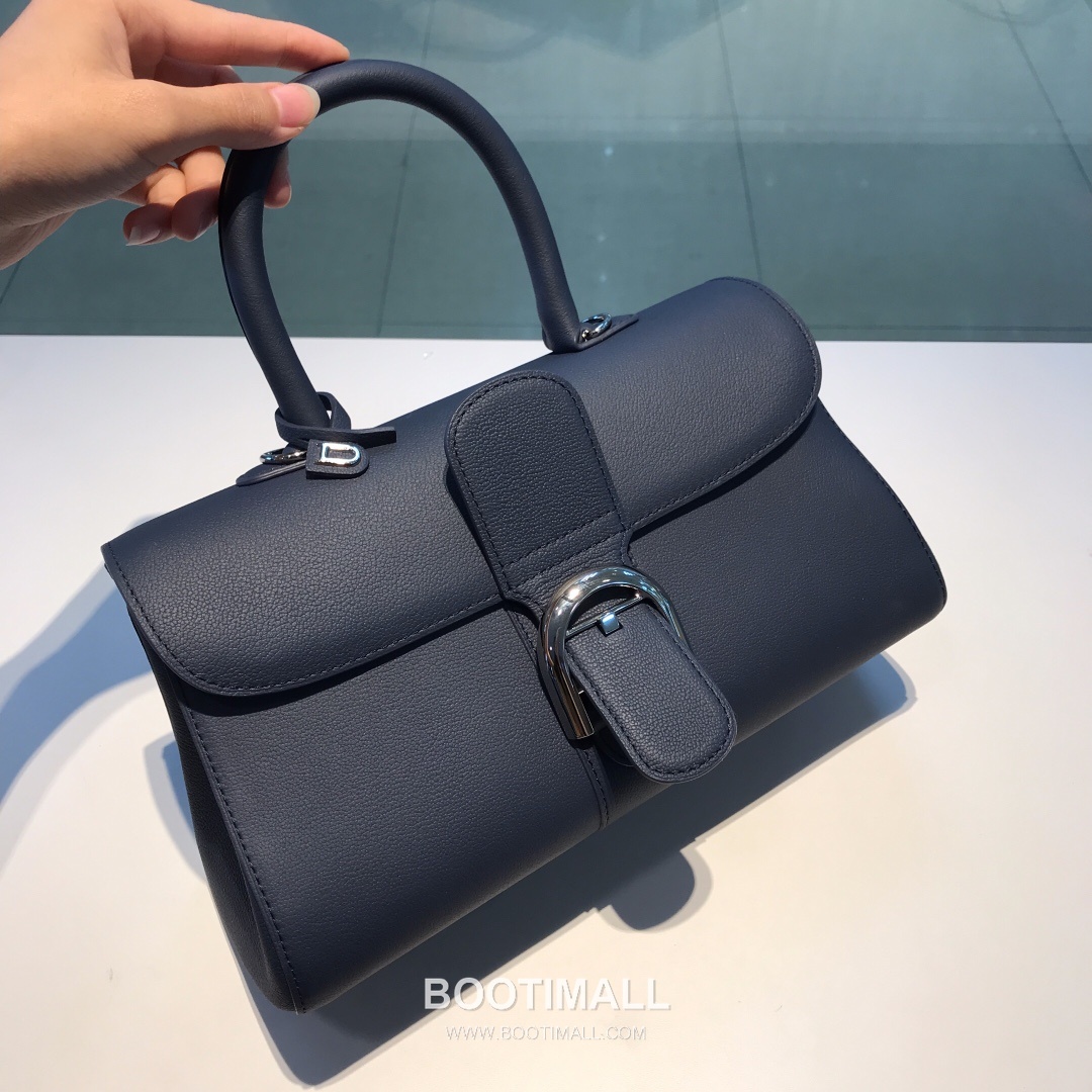 Delvaux Brillant Togo Leather 델보 브리앙 토고 레더 토트 숄더백 28cm 2
