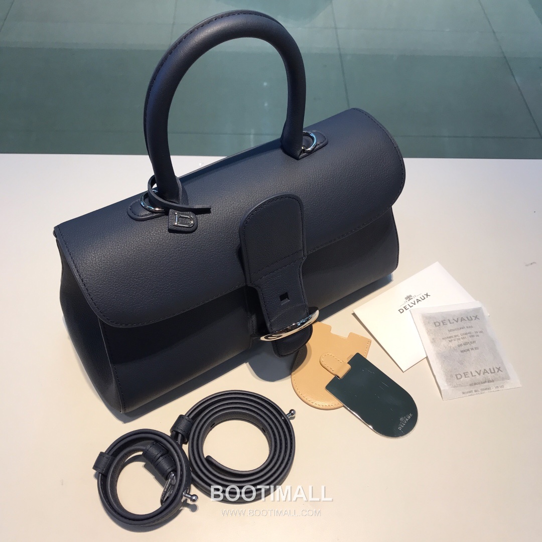 Delvaux Brillant Togo Leather 델보 브리앙 토고 레더 토트 숄더백 28cm 4