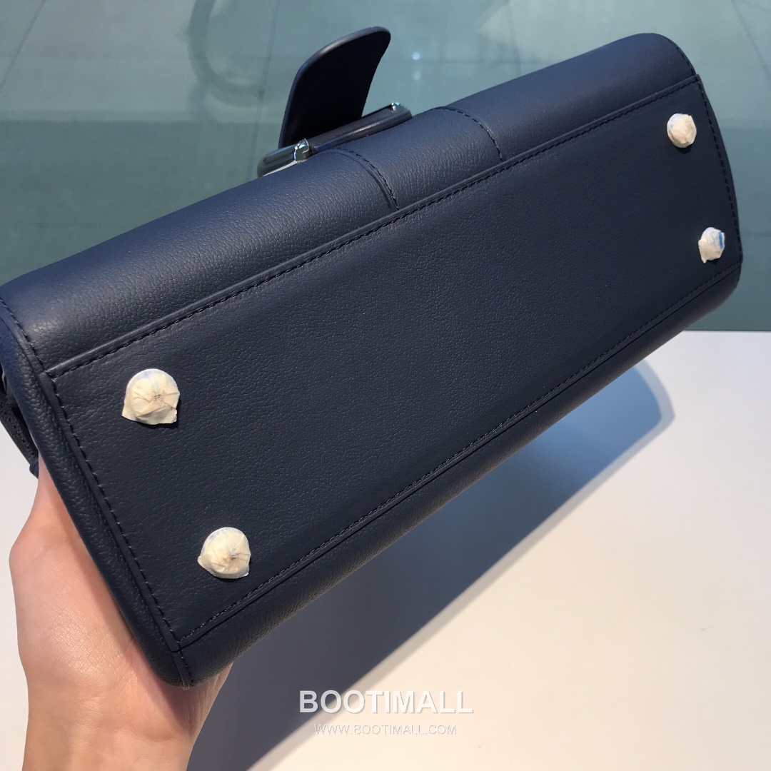 Delvaux Brillant Togo Leather 델보 브리앙 토고 레더 토트 숄더백 28cm 6