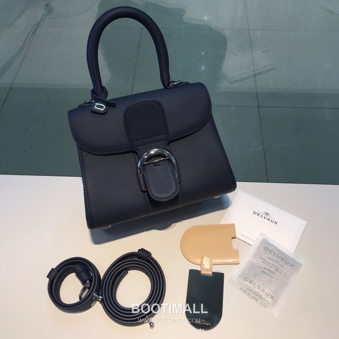 Delvaux Brillant Togo Leather 델보 브리앙 토고 레더 토트 숄더백 20cm 1