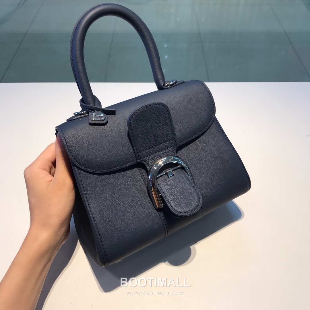 Delvaux Brillant Togo Leather 델보 브리앙 토고 레더 토트 숄더백 20cm 2