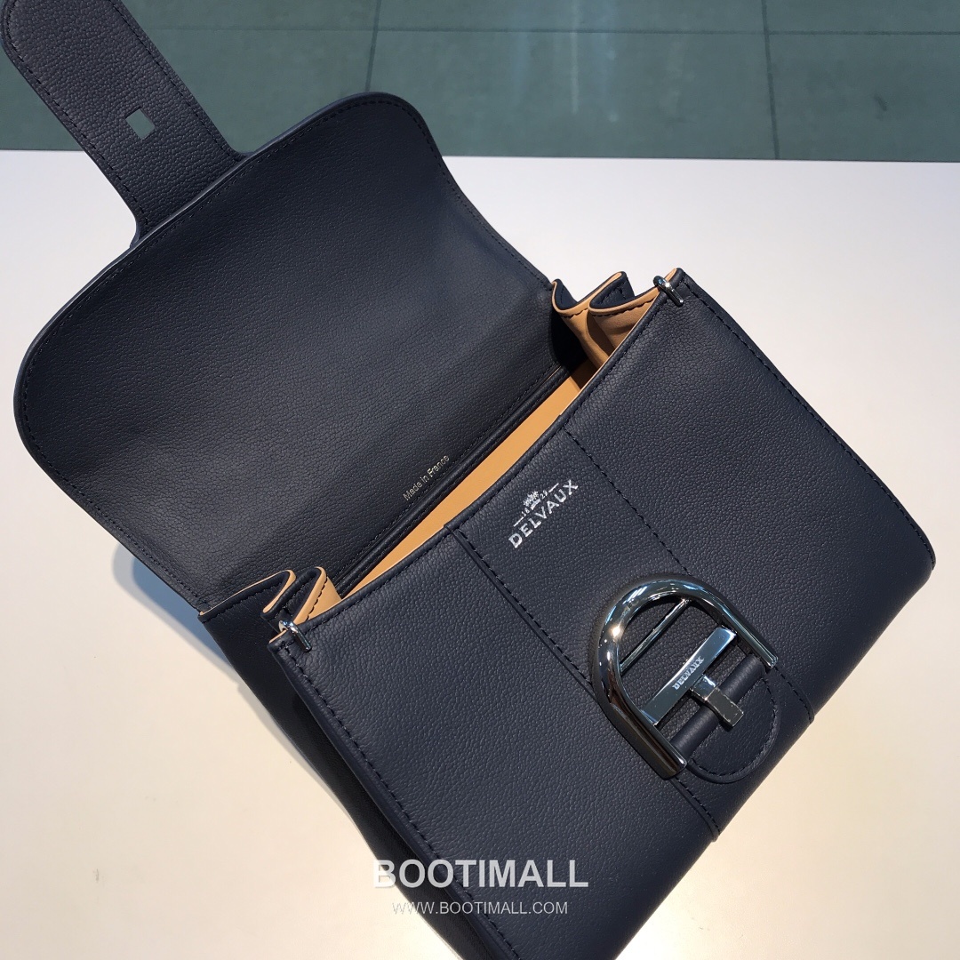 Delvaux Brillant Togo Leather 델보 브리앙 토고 레더 토트 숄더백 20cm 6