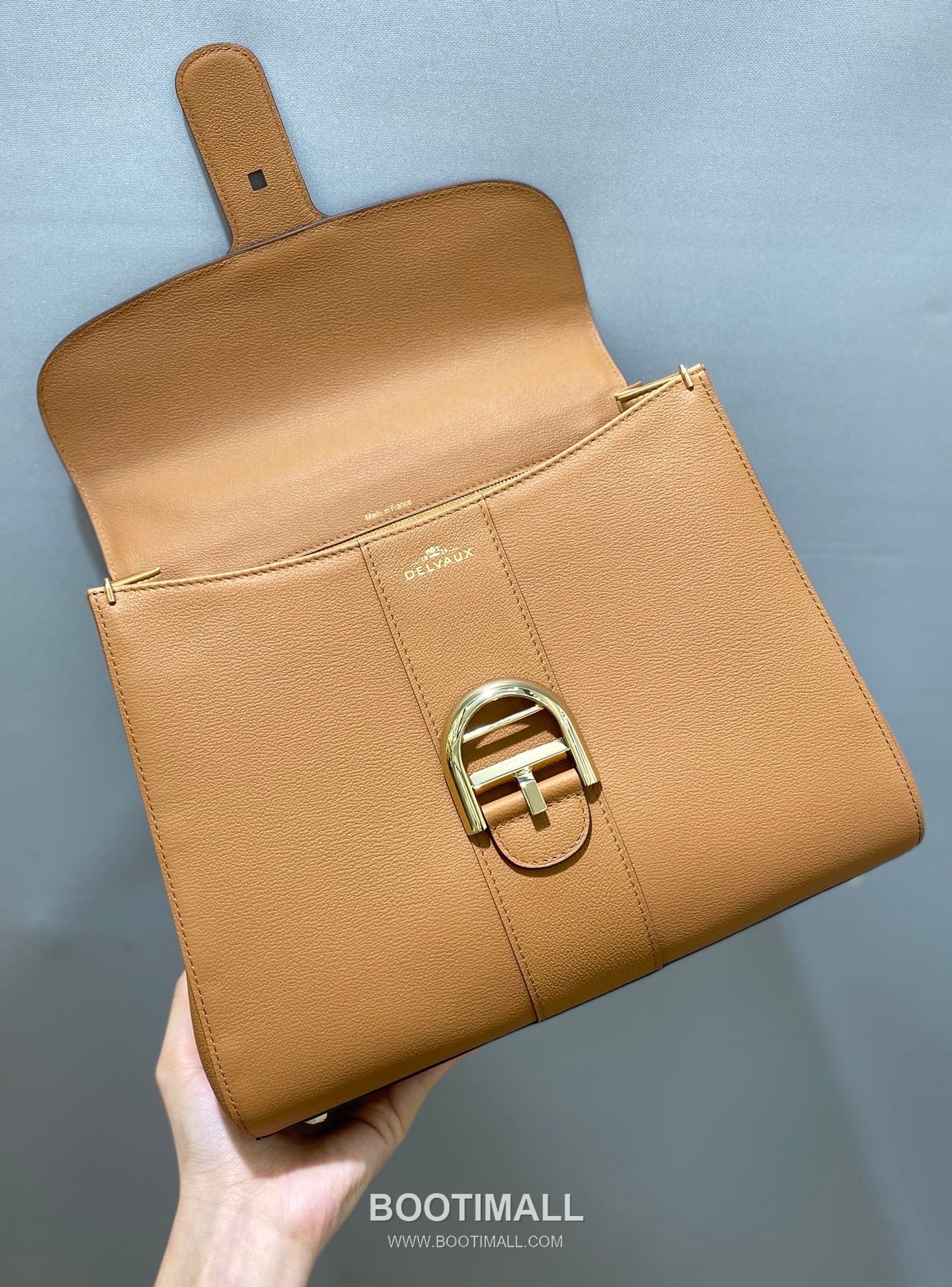 Delvaux Brillant Togo Leather 델보 브리앙 토고 레더 토트 숄더백 28cm 6