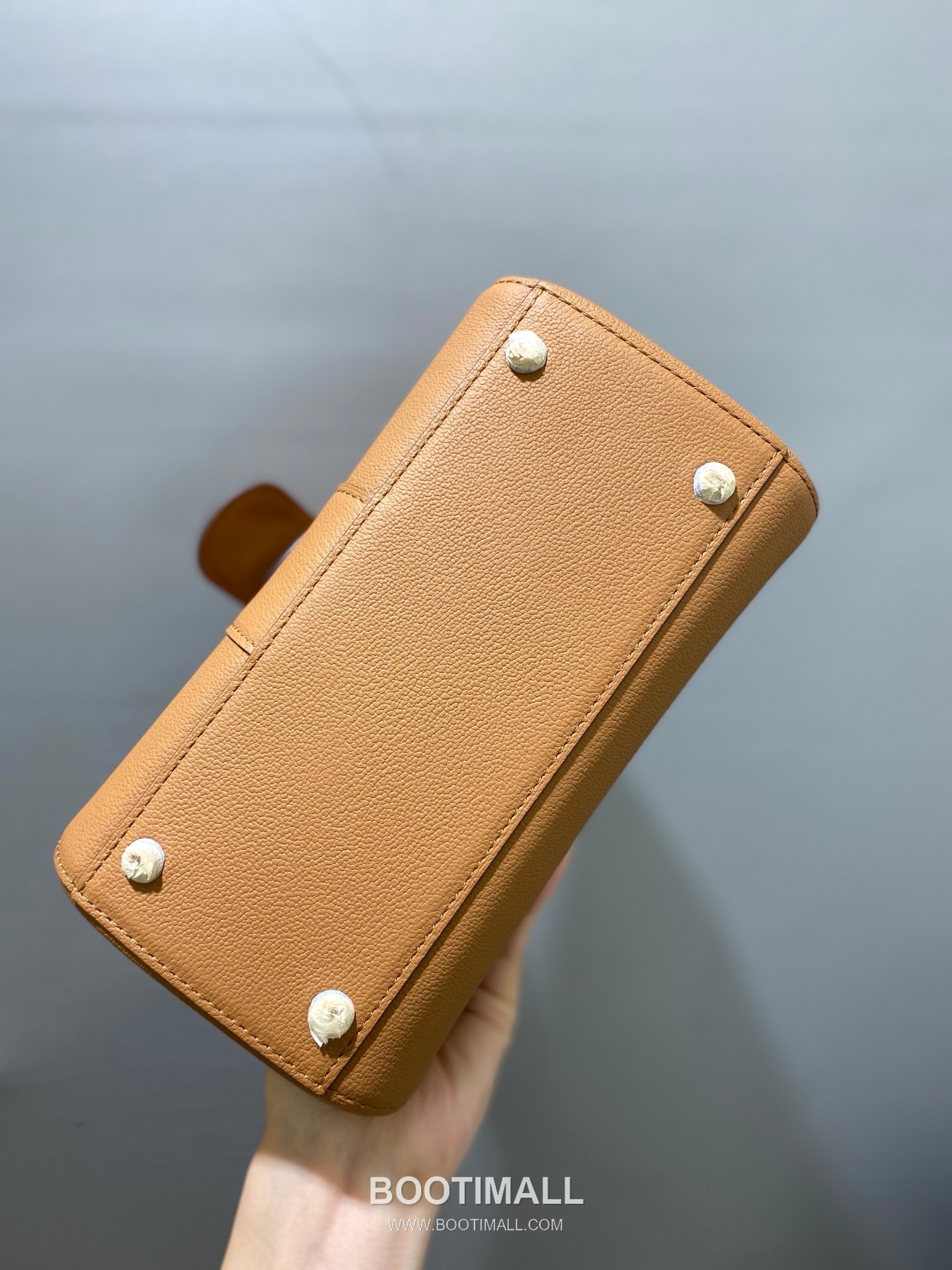 Delvaux Brillant Togo Leather 델보 브리앙 토고 레더 토트 숄더백 20cm 8