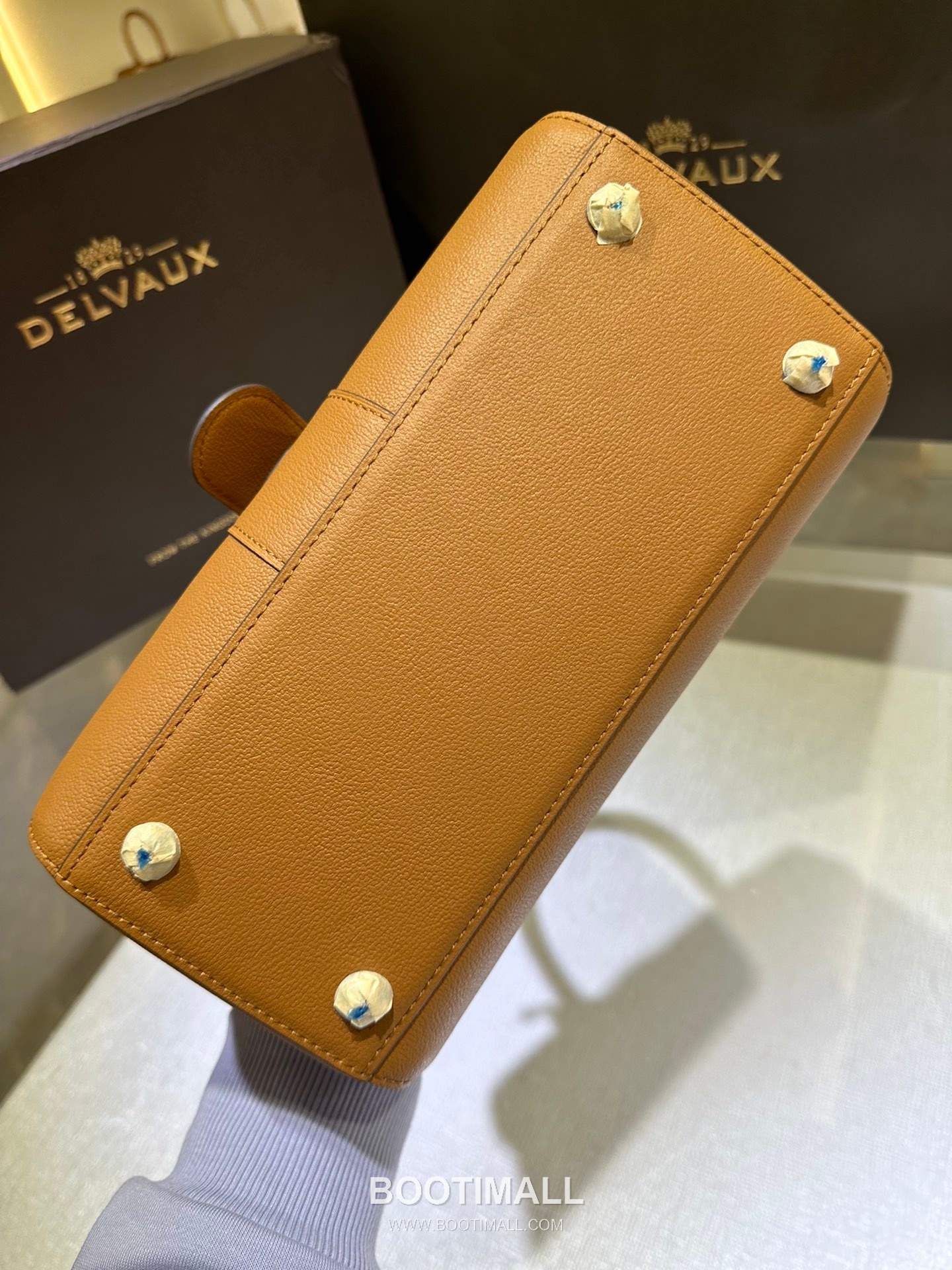 Delvaux Brillant PM Rodéo Calf Leather 델보 브리앙 PM 로데오 카프 토트 숄더백 24cm 9