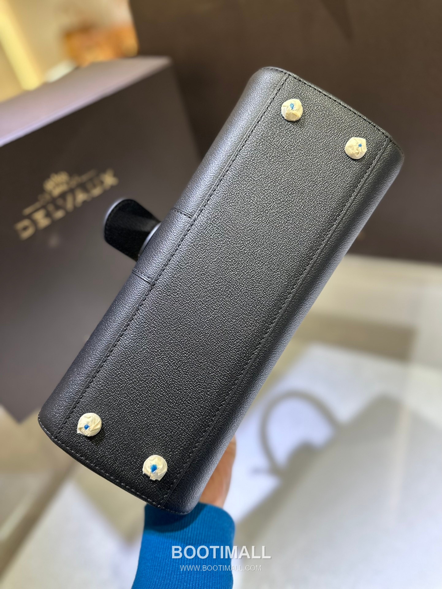 Delvaux Brillant Togo Leather 델보 브리앙 토고 레더 토트 숄더백 28cm 9