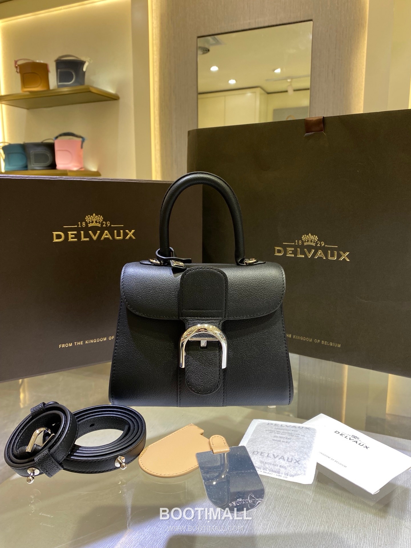 Delvaux Brillant Togo Leather 델보 브리앙 토고 레더 토트 숄더백 20cm 1