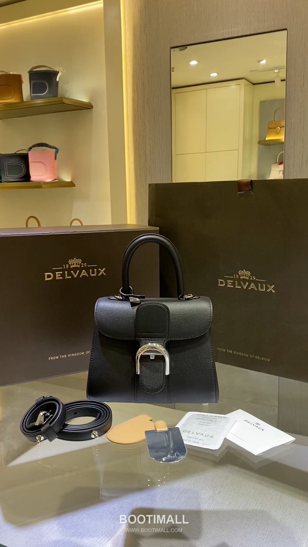Delvaux Brillant Togo Leather 델보 브리앙 토고 레더 토트 숄더백 20cm 11