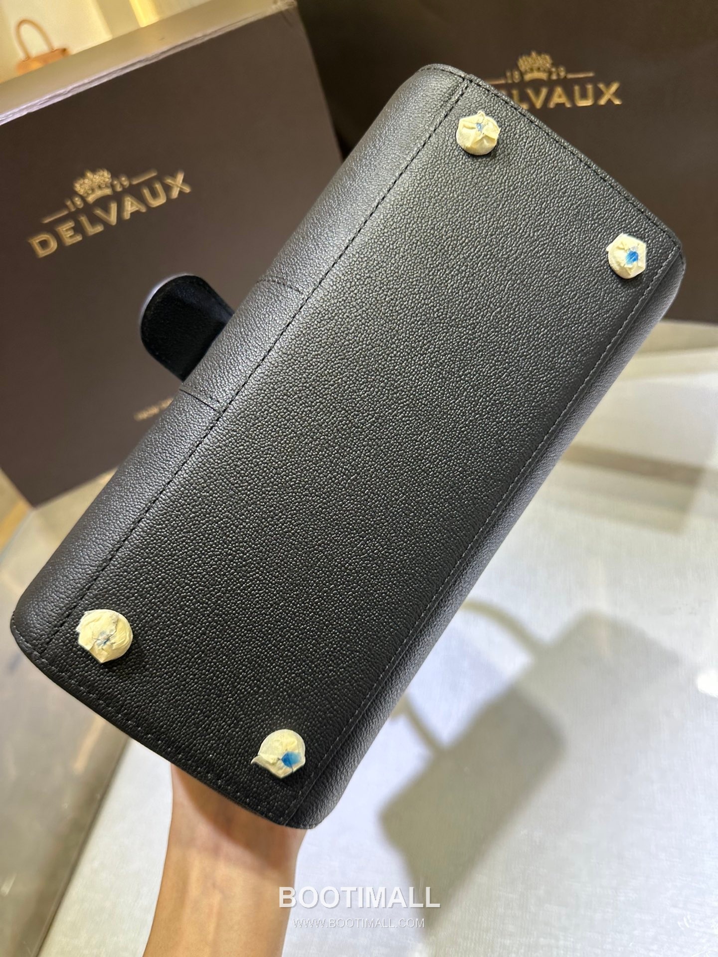 Delvaux Brillant PM Rodéo Calf Leather 델보 브리앙 PM 로데오 카프 토트 숄더백 24cm 9