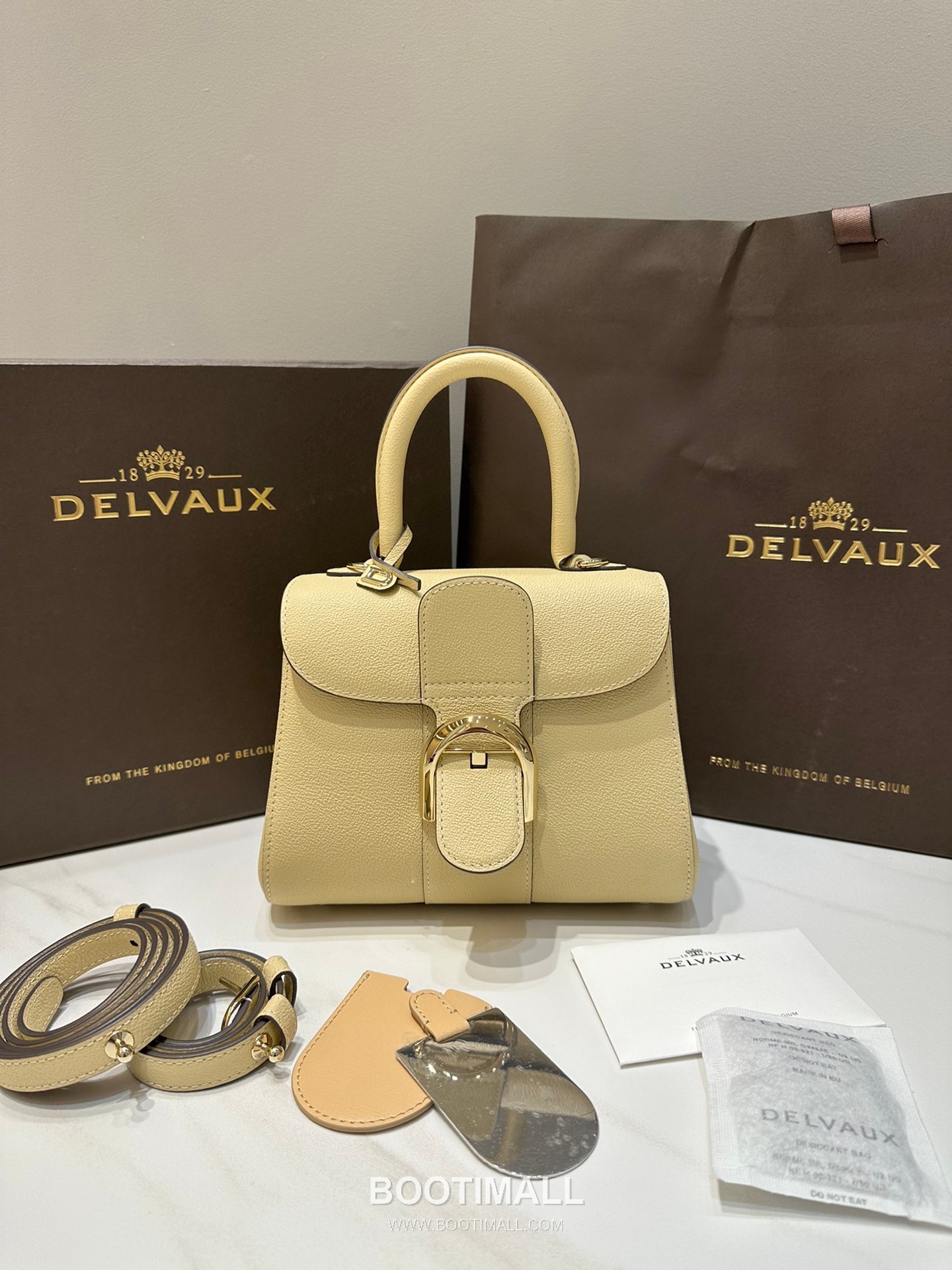 Delvaux Brillant Togo Leather 델보 브리앙 토고 레더 토트 숄더백 20cm 1