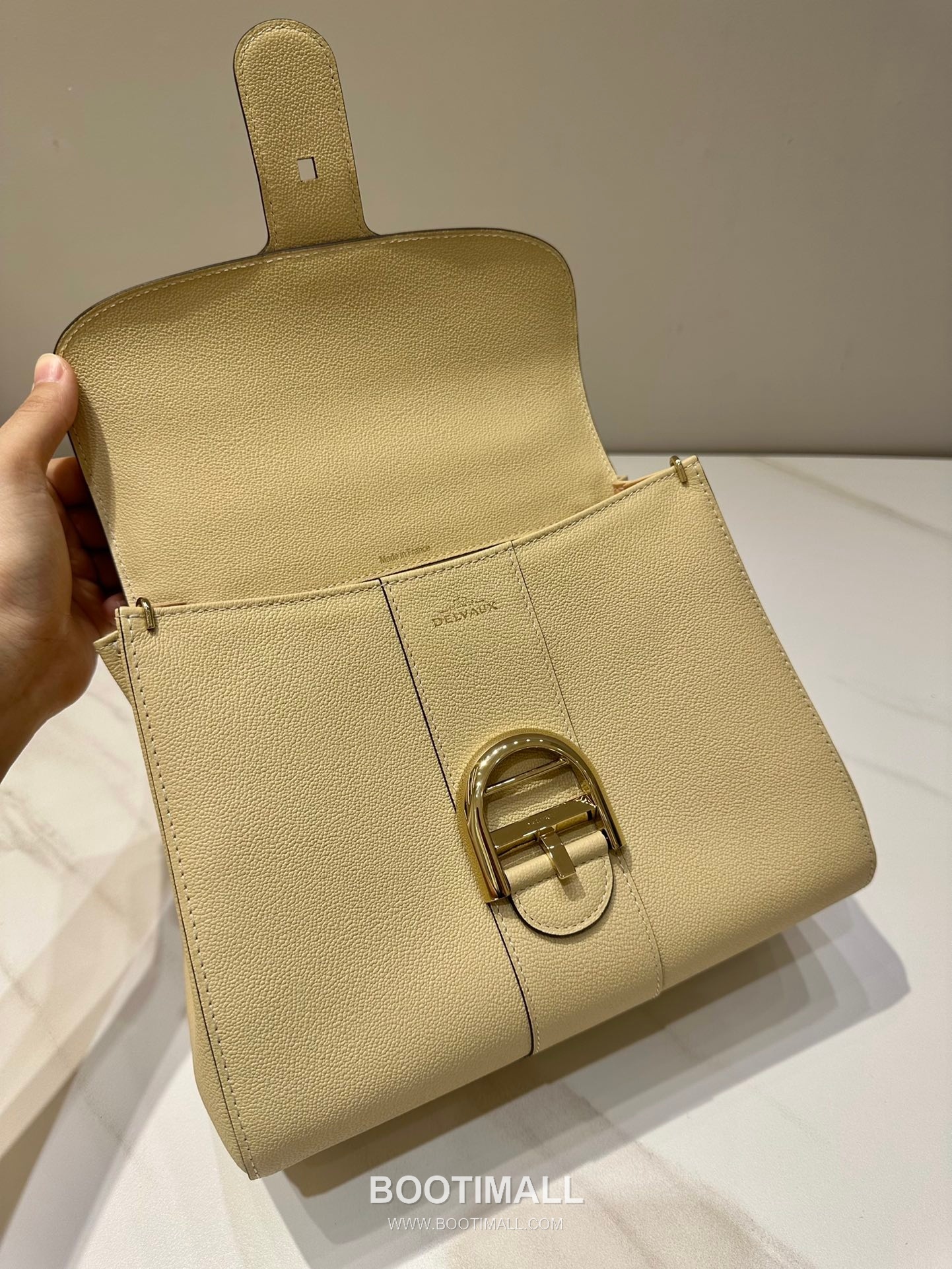 Delvaux Brillant PM Rodéo Calf Leather 델보 브리앙 PM 로데오 카프 토트 숄더백 24cm 5