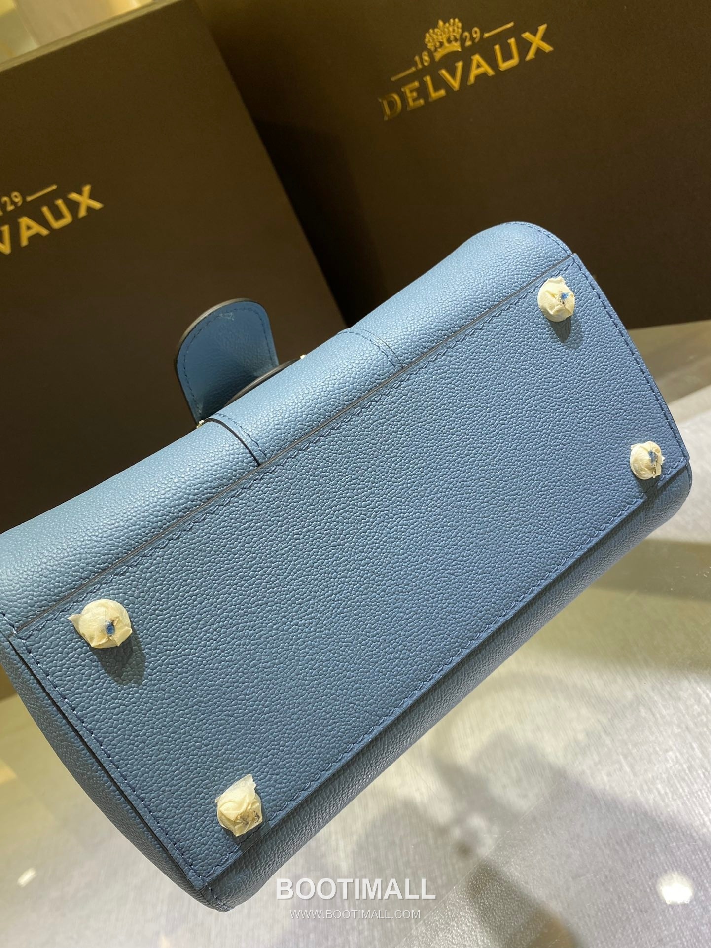 Delvaux Brillant Mini Rodéo Calf Leather 델보 브리앙 미니 로데오 카프 토트 숄더백 20cm 6