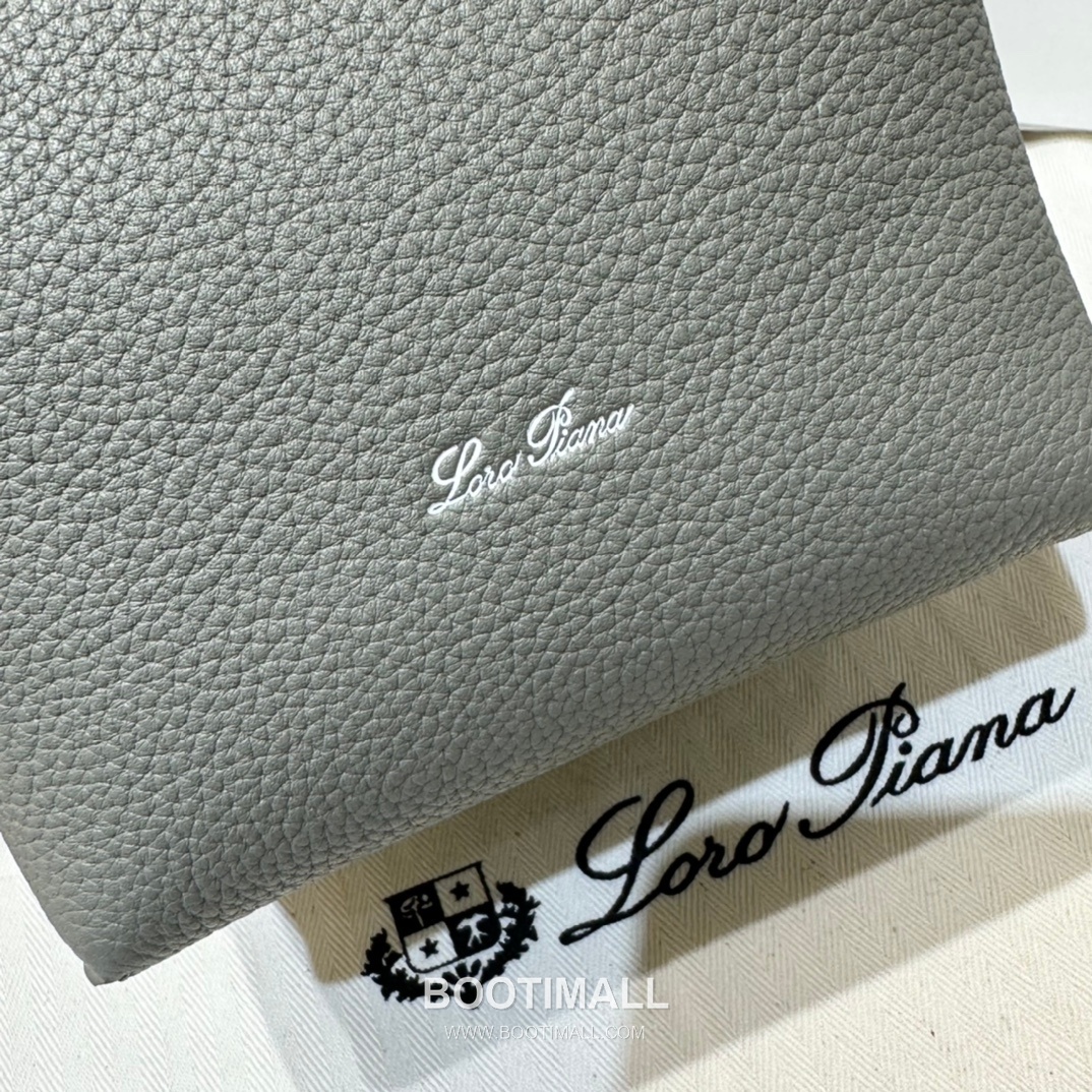 Loro Piana Bucket Calfskin Milk Tea Beige Bag 로로피아나 버킷 카프스킨 밀크티베이지 16cm 9