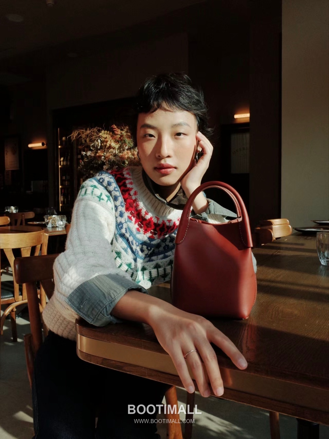 Loro Piana Kummel Bucket Calfskin Bag 로로피아나 쿠멜 버킷 카프스킨 16cm 5